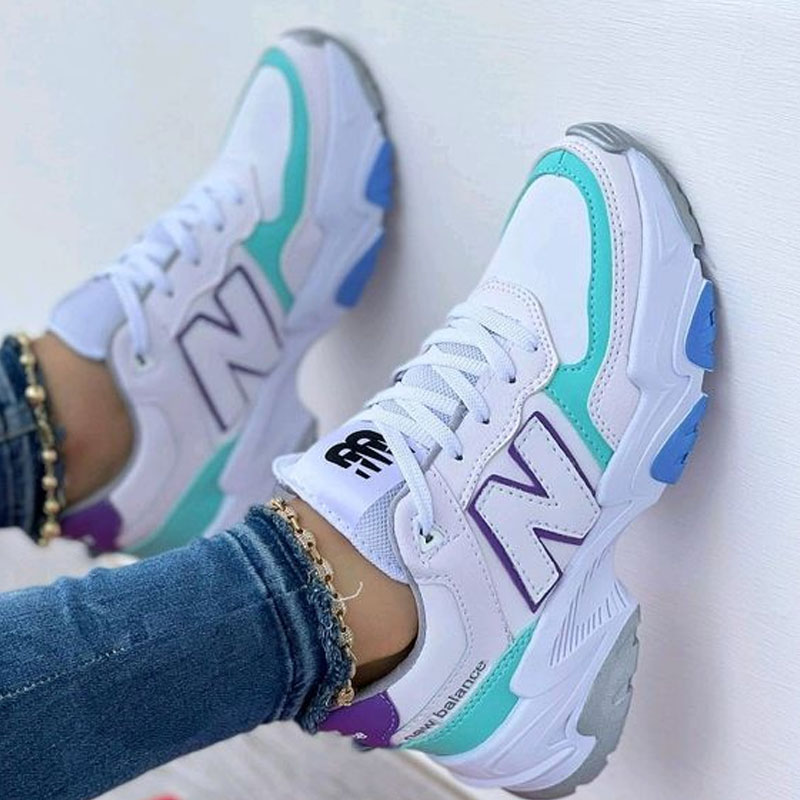 2025 letnie nowe modne oddychające damskie buty na co dzień