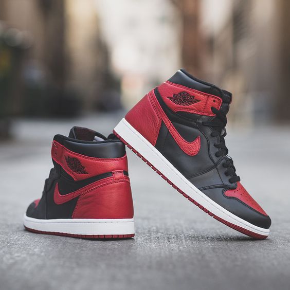 Satin Bred high-top Women's Sneakers