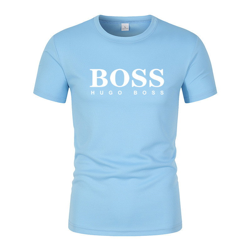 Men's Breathable T-Shirt Casual Loose Round Neck T-Shirt