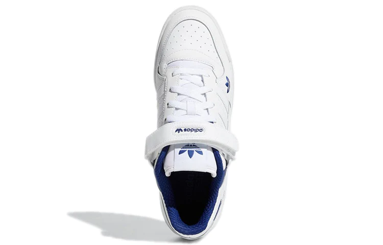 White Blue Shoes