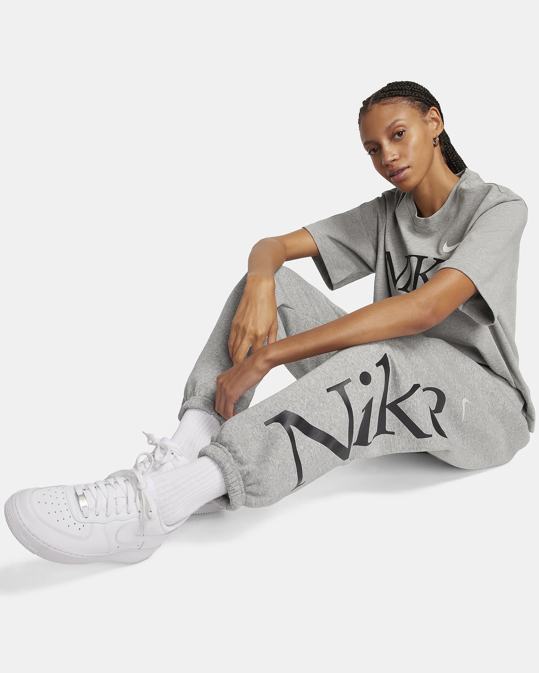 Women's Oversized Logo Sweatpants