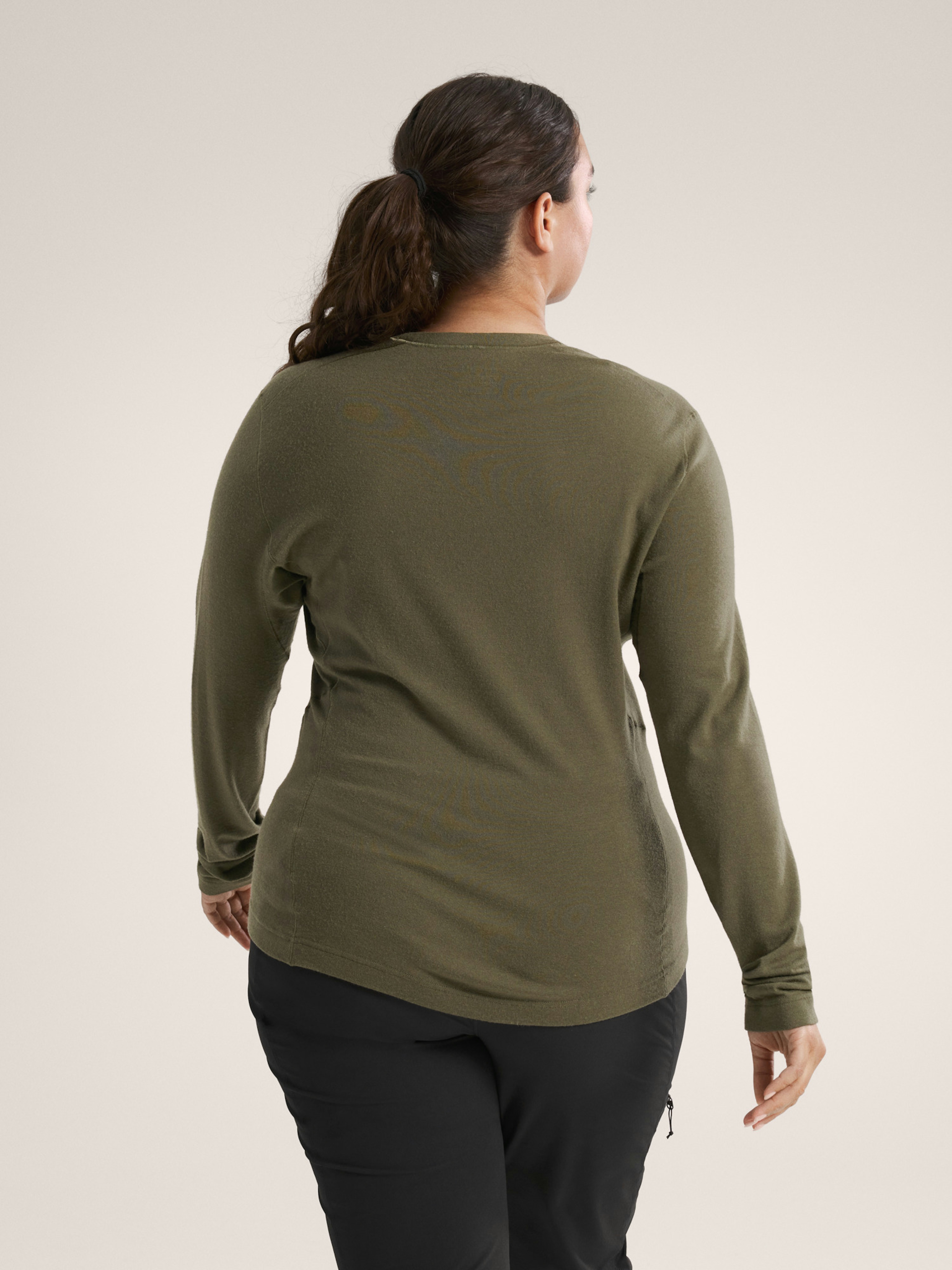Satoro Merino Wool Crew Neck LS Women's