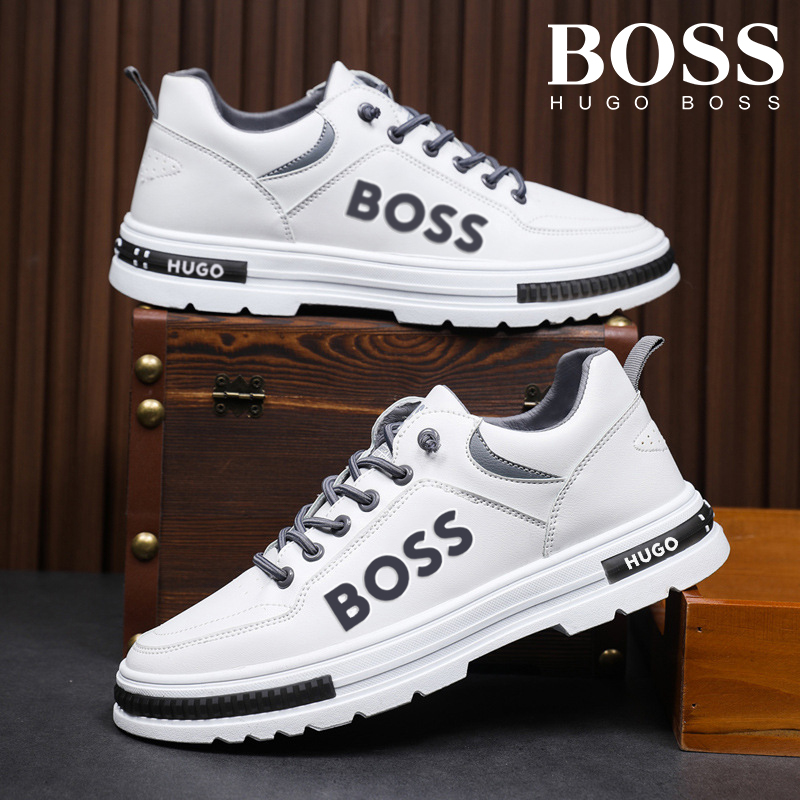 2024 nowe męskie skórzane buty biznesowe na co dzień