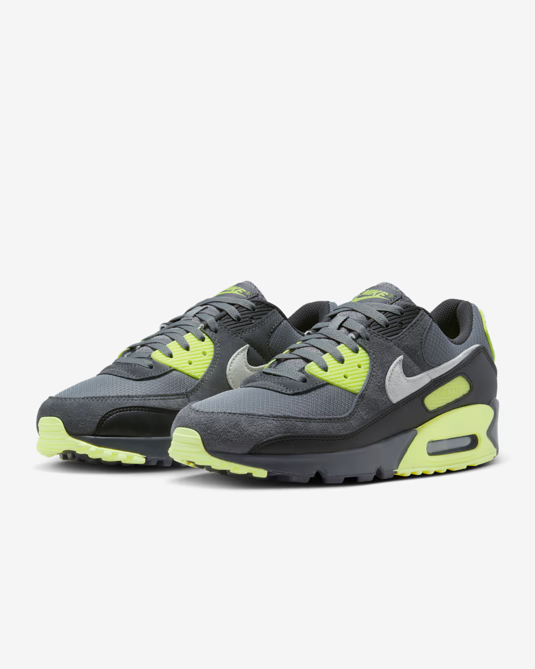 Unisex White Red Sneakers - Nike Air Max 90