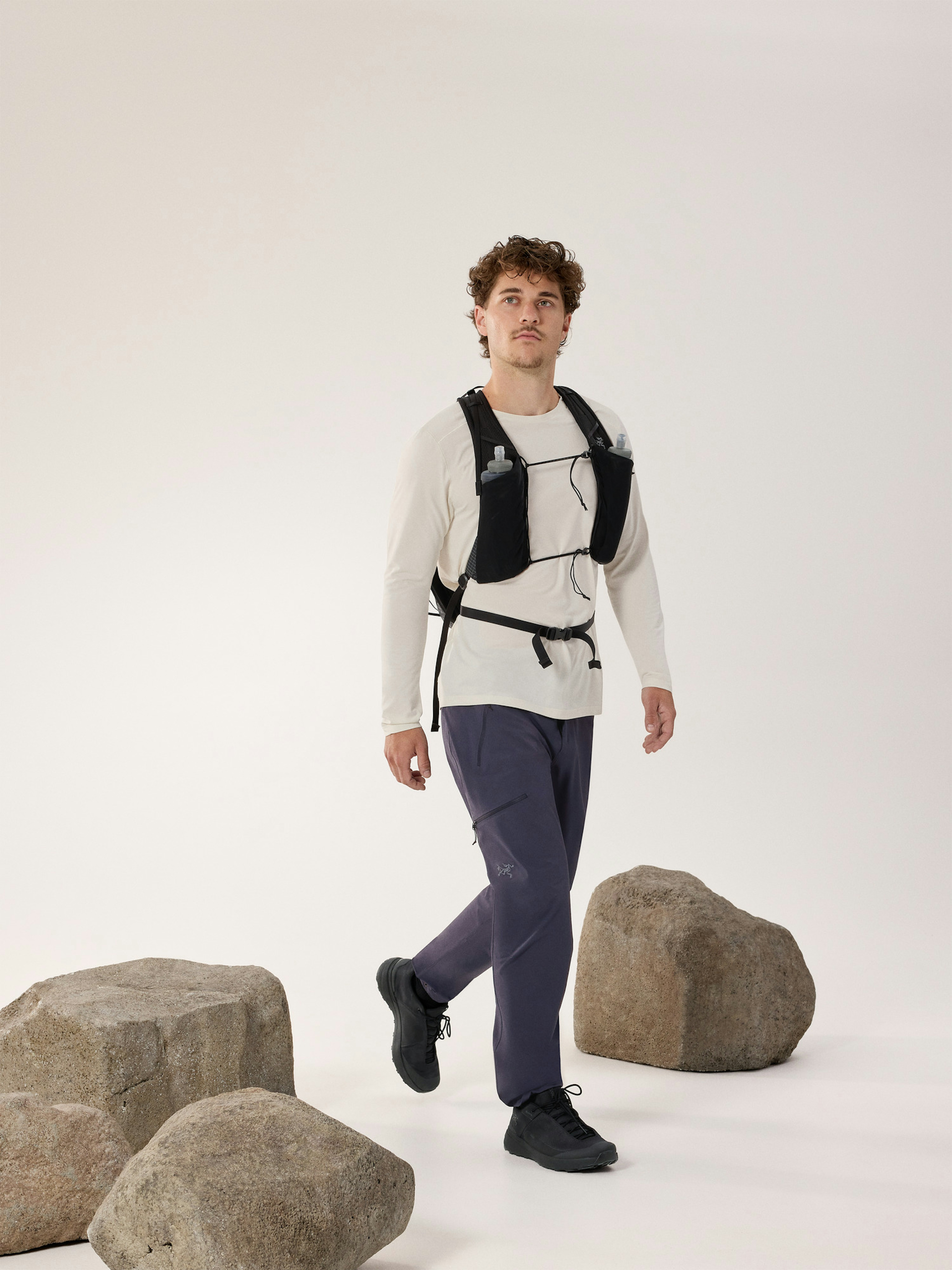 Cormac Crew Neck Shirt LS Men's