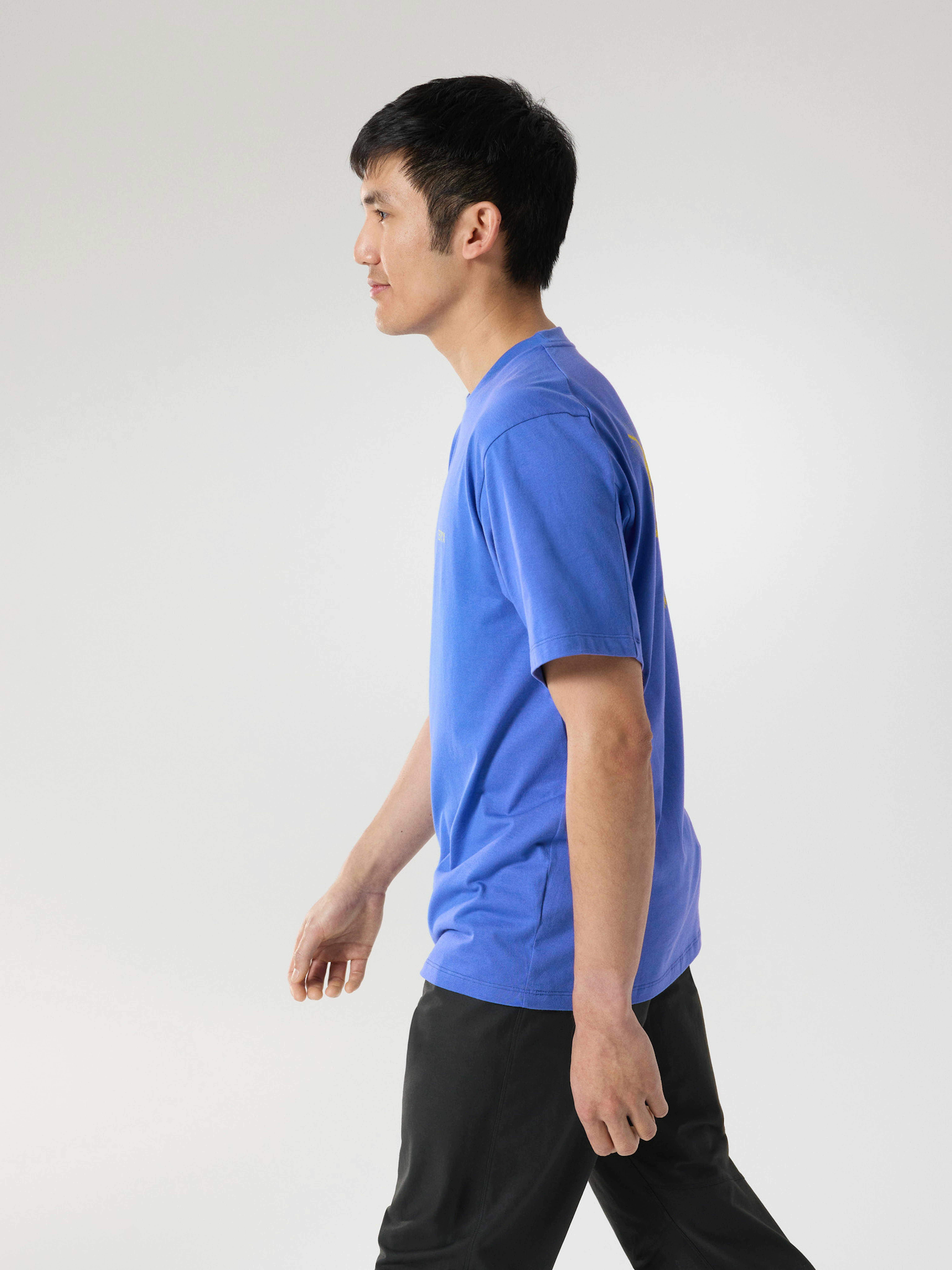 Kragg SL Cotton Blurred Bird Shirt SS Men's