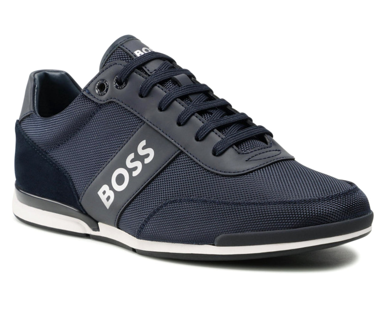50470364 Saturn Lowp Nylg Trainers Dark Blue