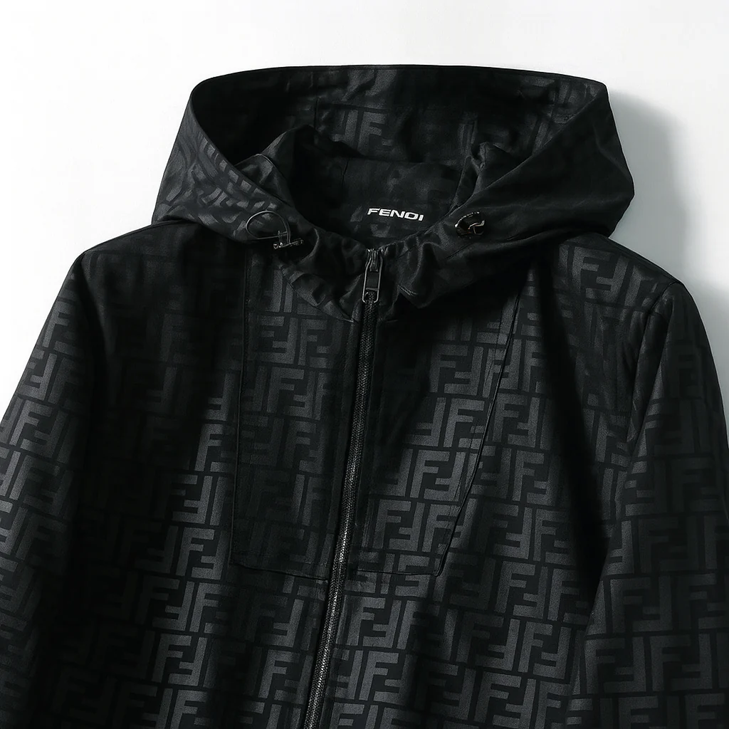 FF Monogram Hooded Jacket