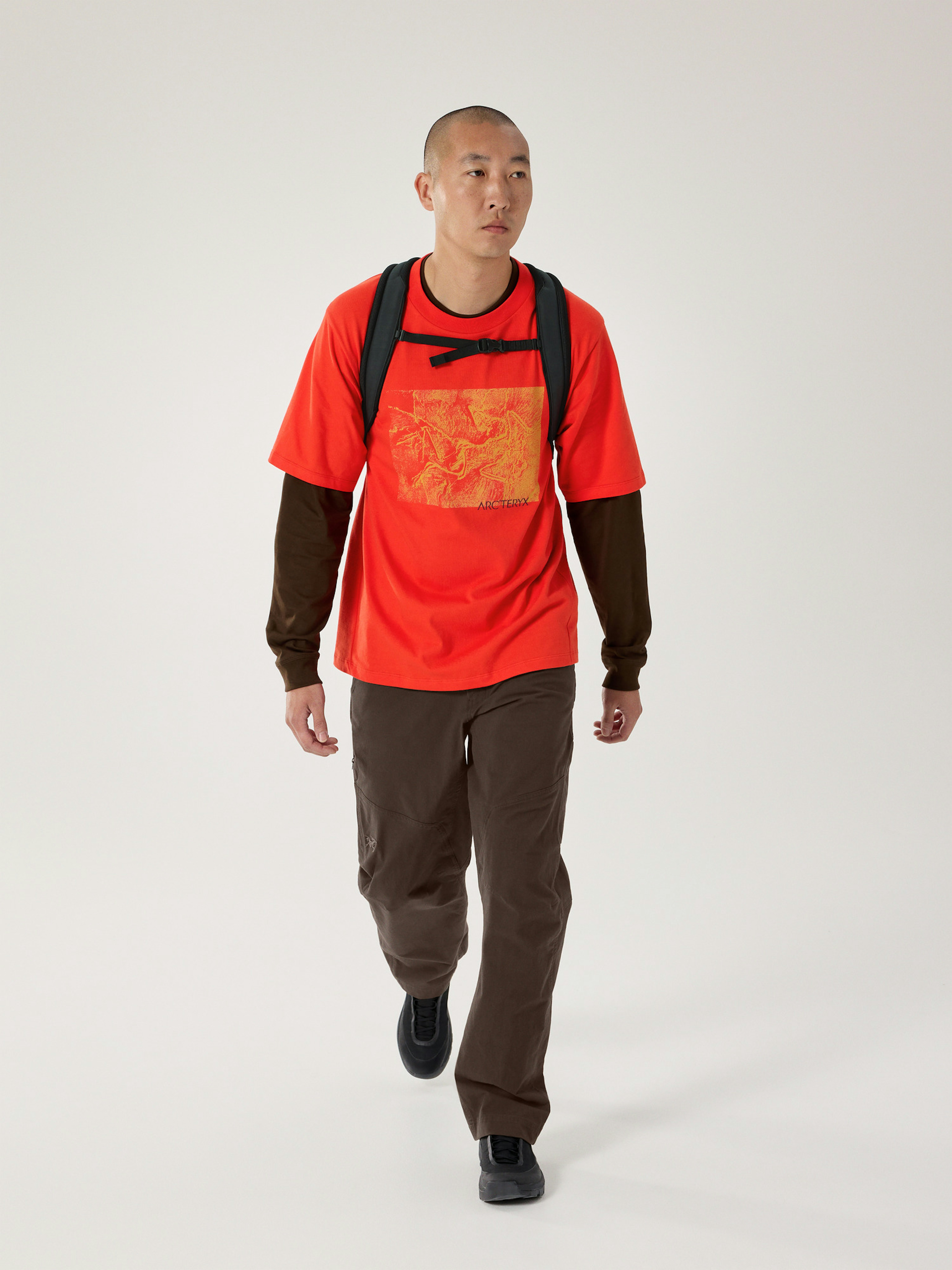 Kragg Cotton Lithographica Shirt SS Men's