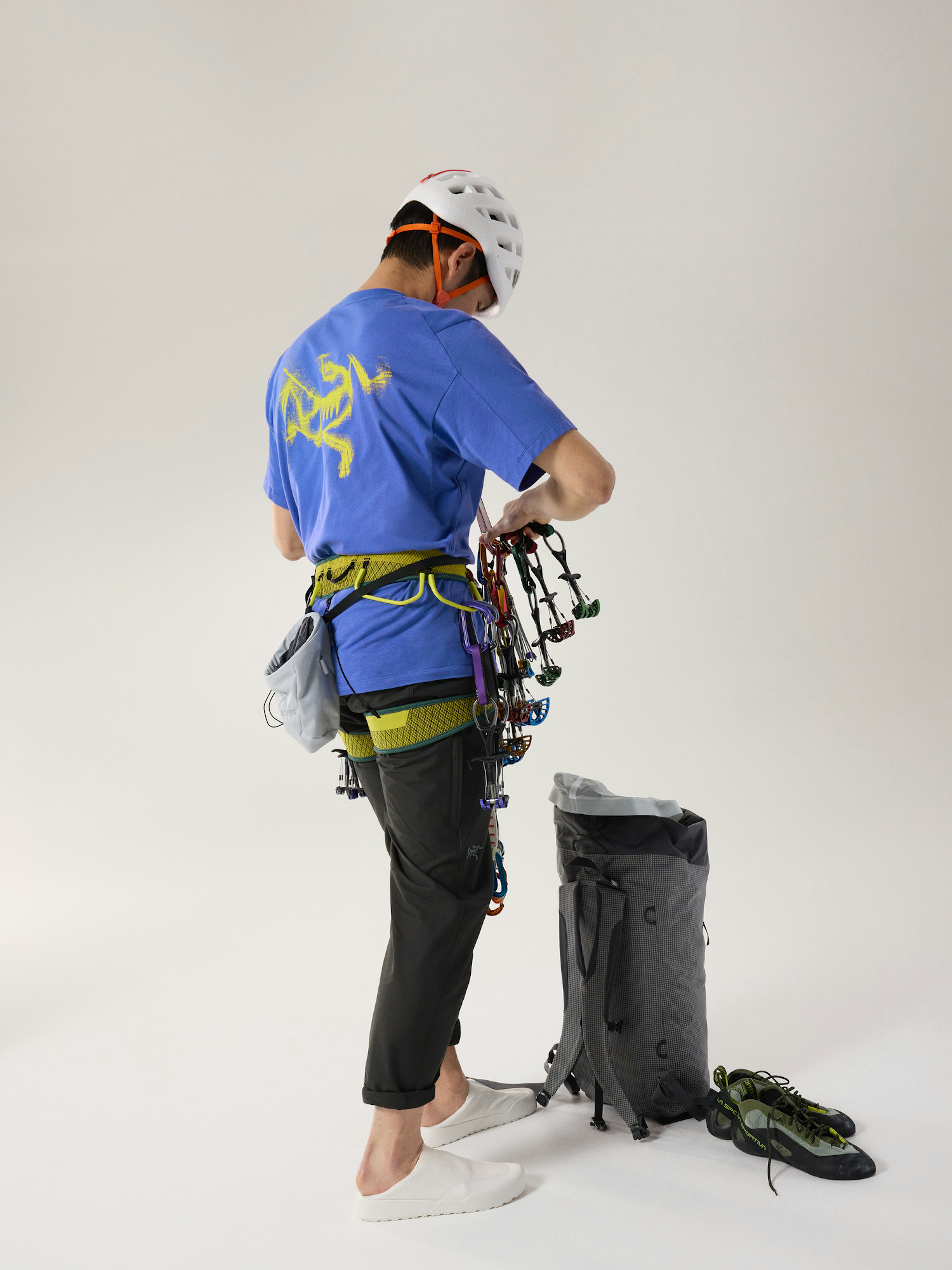 Kragg SL Cotton Blurred Bird Shirt SS Men's