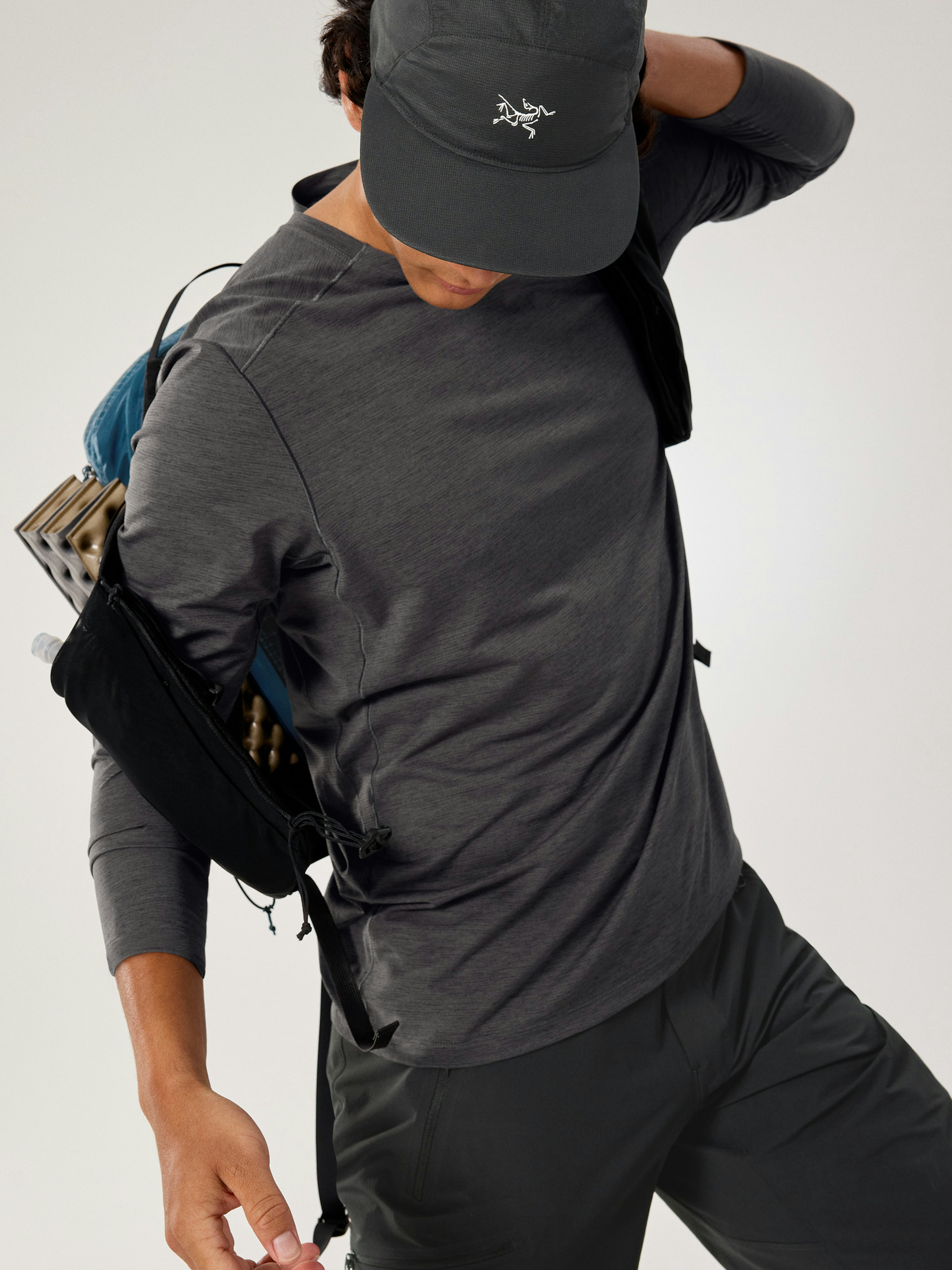 Cormac Crew Neck Shirt LS Men's