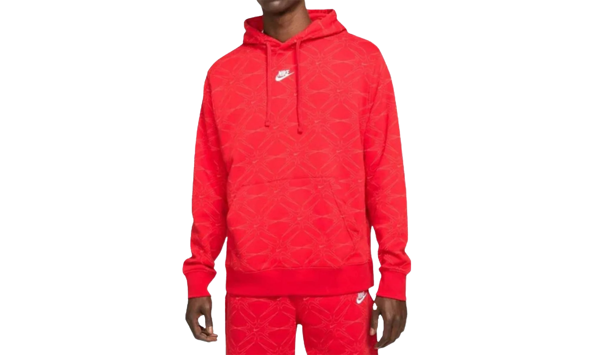 Aop Gel Fleece Pullover Hoodie Mens Style 