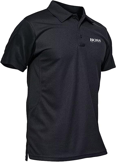Men's Polo Shirt Quick Dry Performance Short Sleeve Tactical Shirt