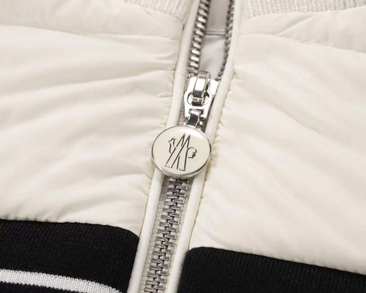 MONCLER Padded Knit-Down Zip Jacket