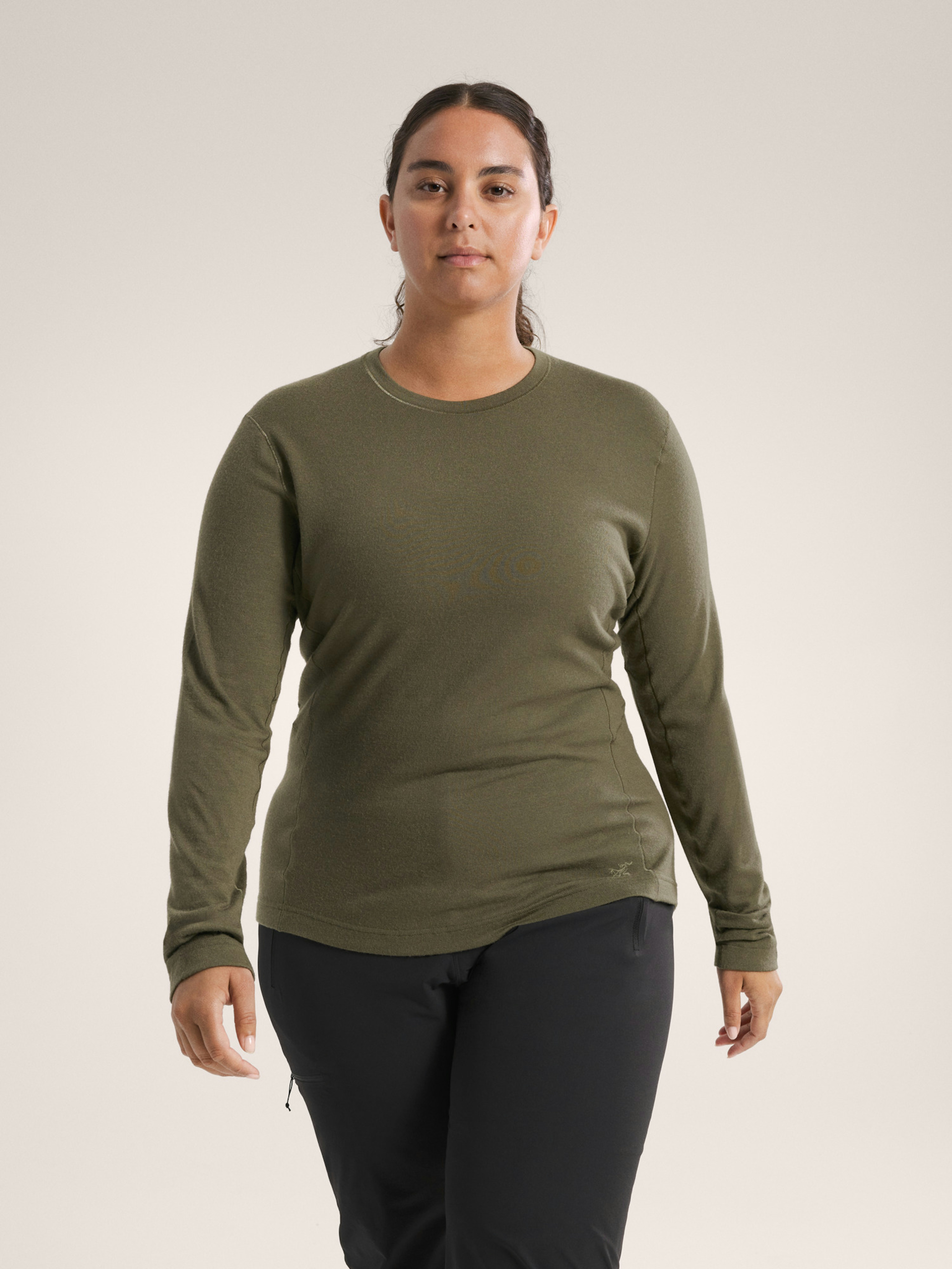 Satoro Merino Wool Crew Neck LS Women's