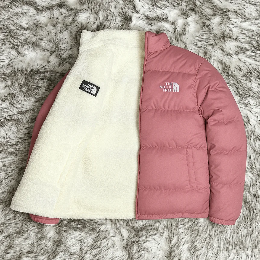 Reversible Puffer Jacket - Two Face