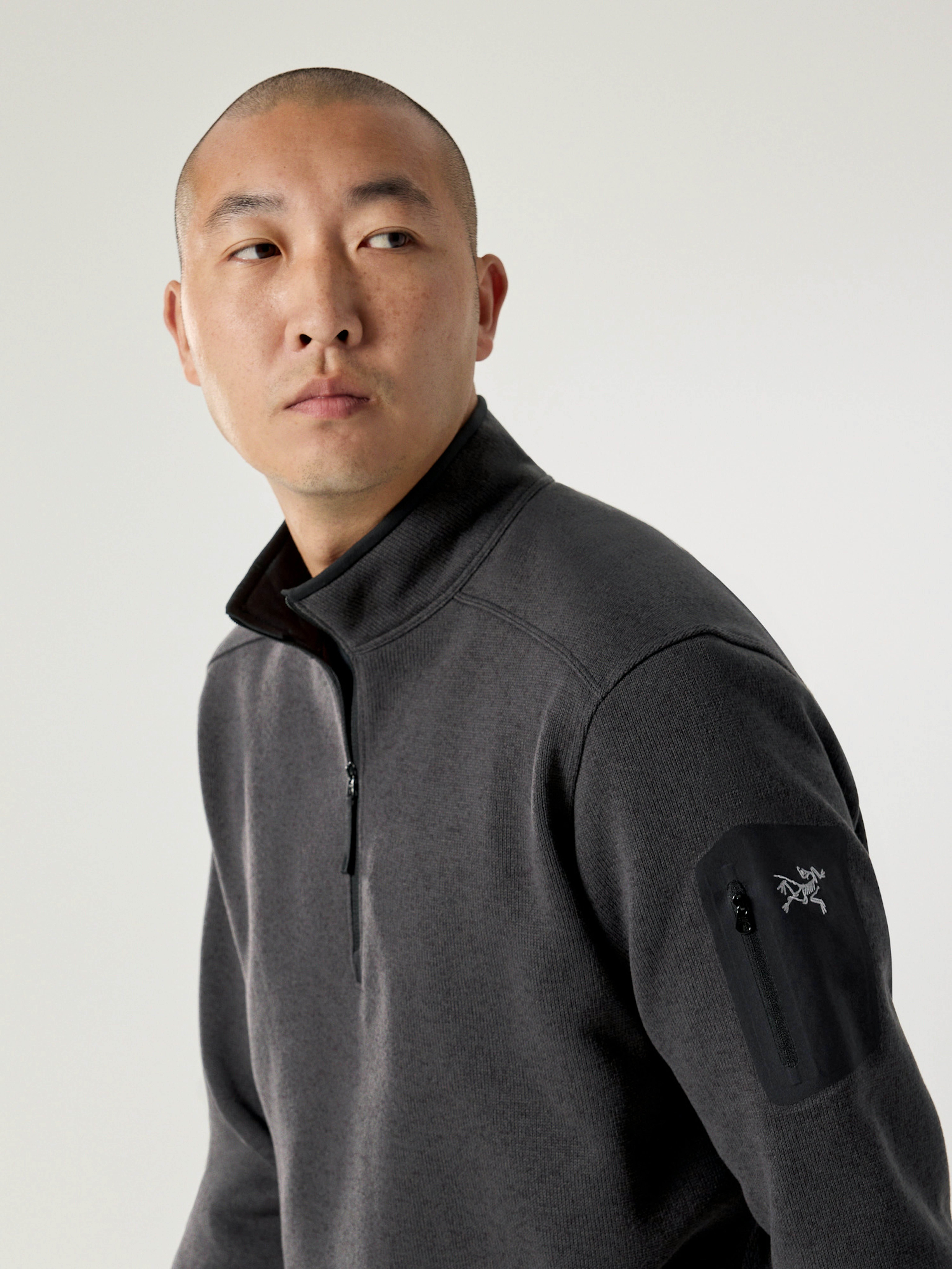 Covert 1/2 Zip Neck Men's