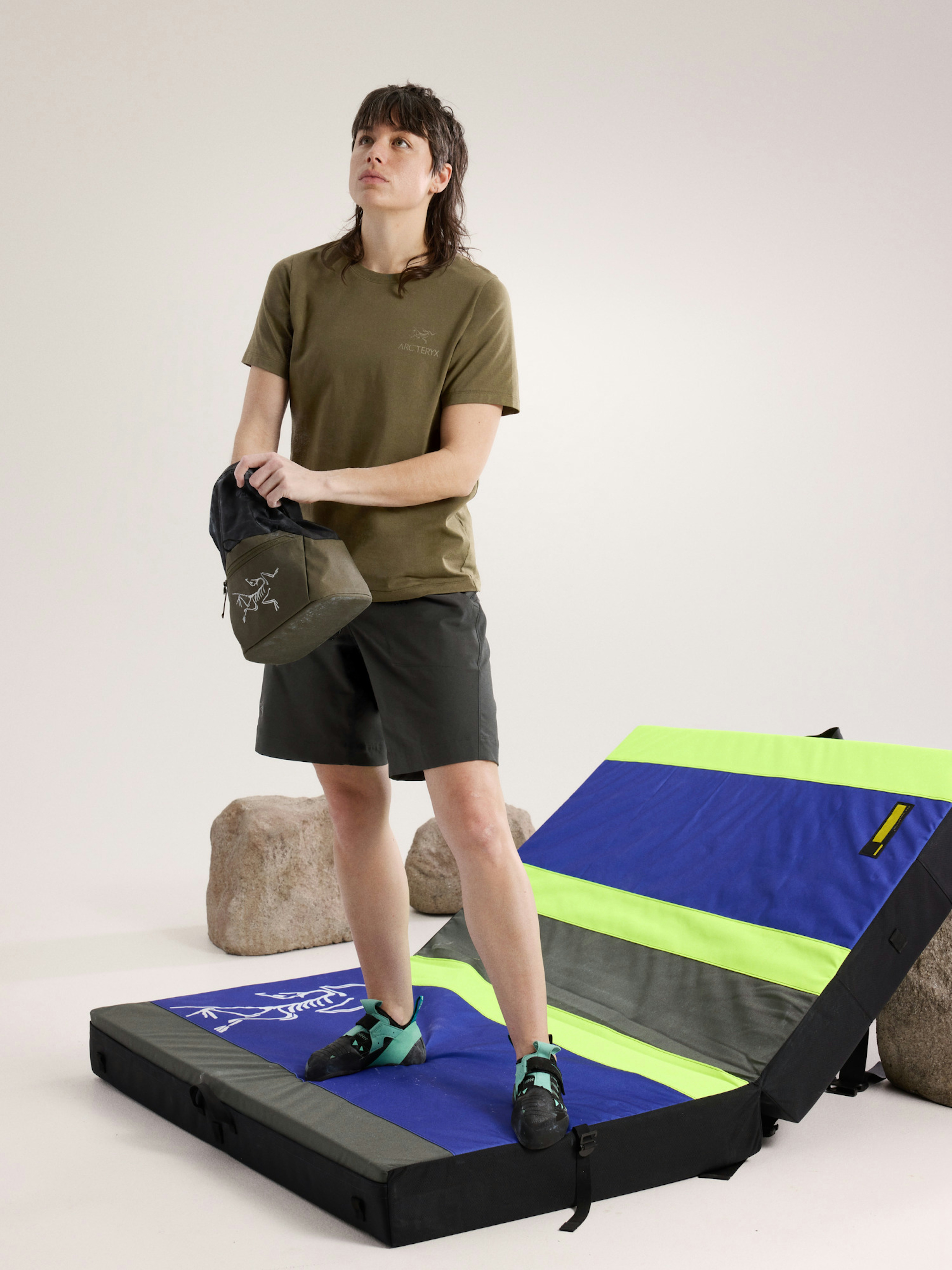 Kragg SL Cotton Emblem Crew Shirt SS Women's