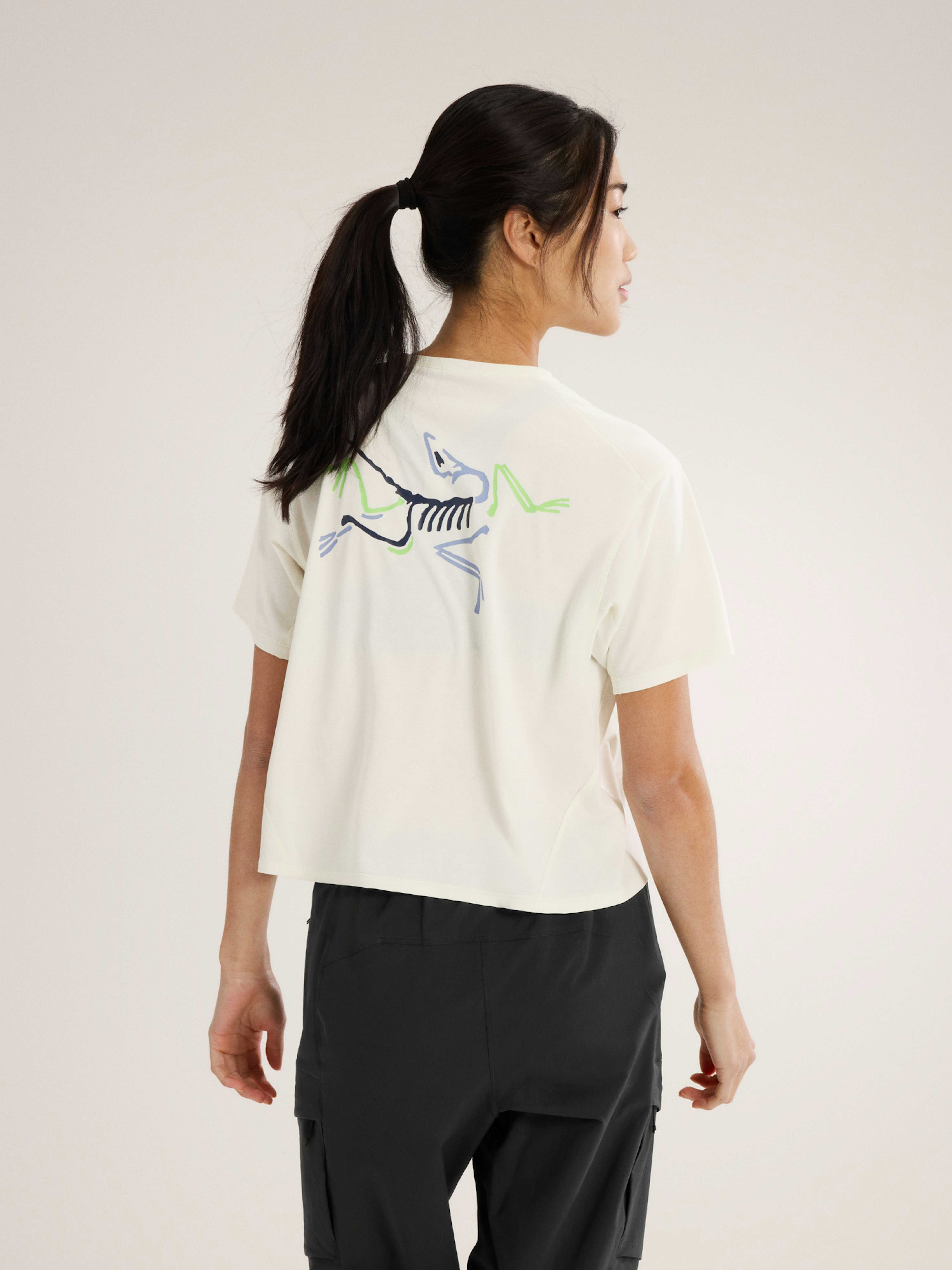 Taema Crop Logo T-Shirt Women's