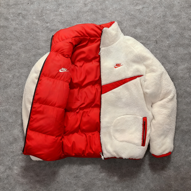 （Only 99 pieces left!）Unisex Reversible Classic Logo Insulated Jacket