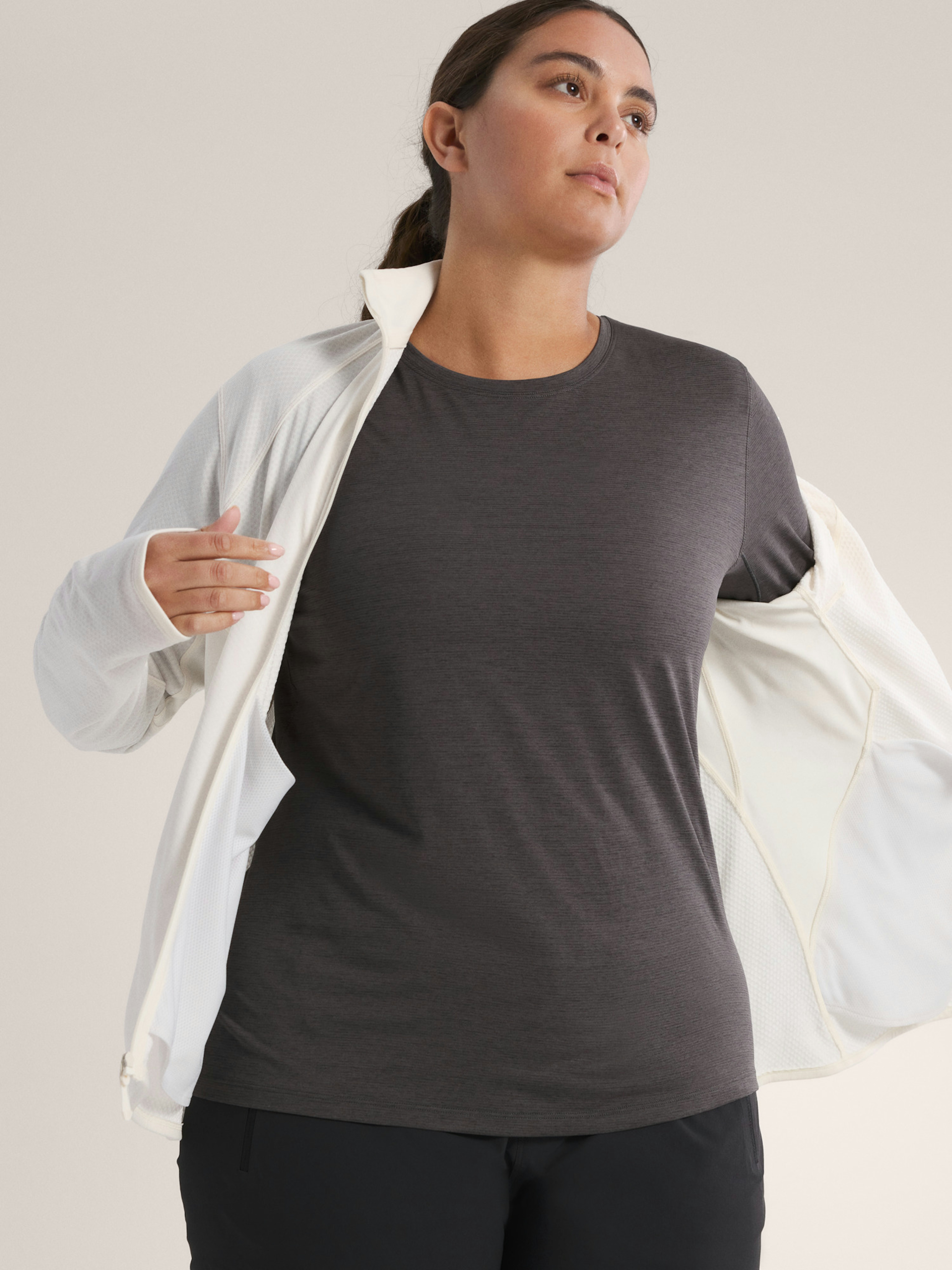 Taema Crew Neck Shirt LS Women's