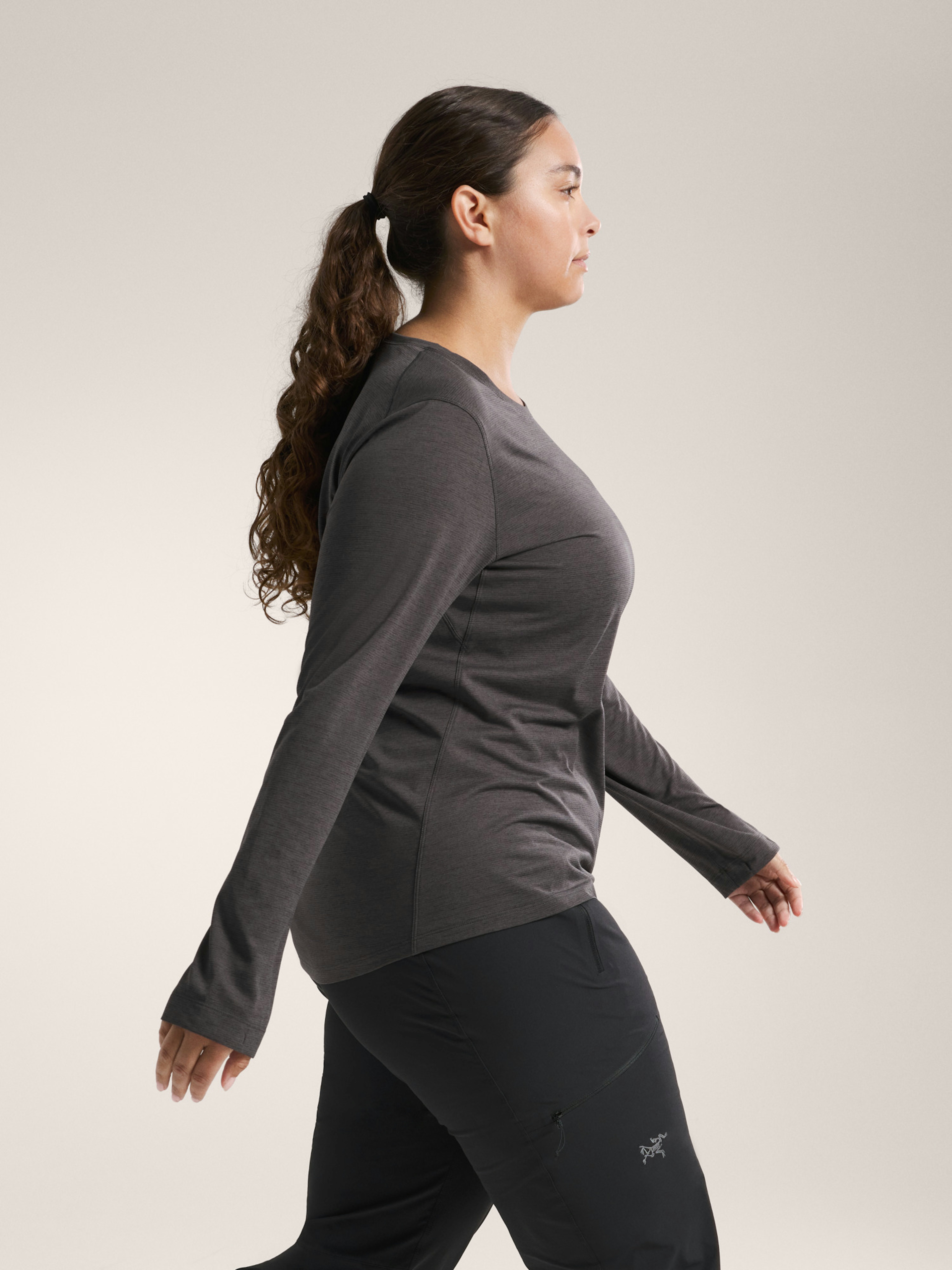 Taema Crew Neck Shirt LS Women's