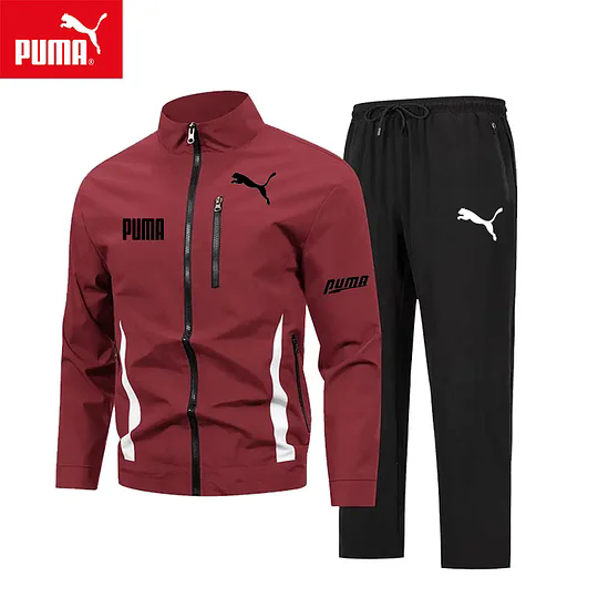 PUMA® NOWY MĘSKI DWUCZĘŚCIOWY KOMPLET KURTKI I SPODNI 2025