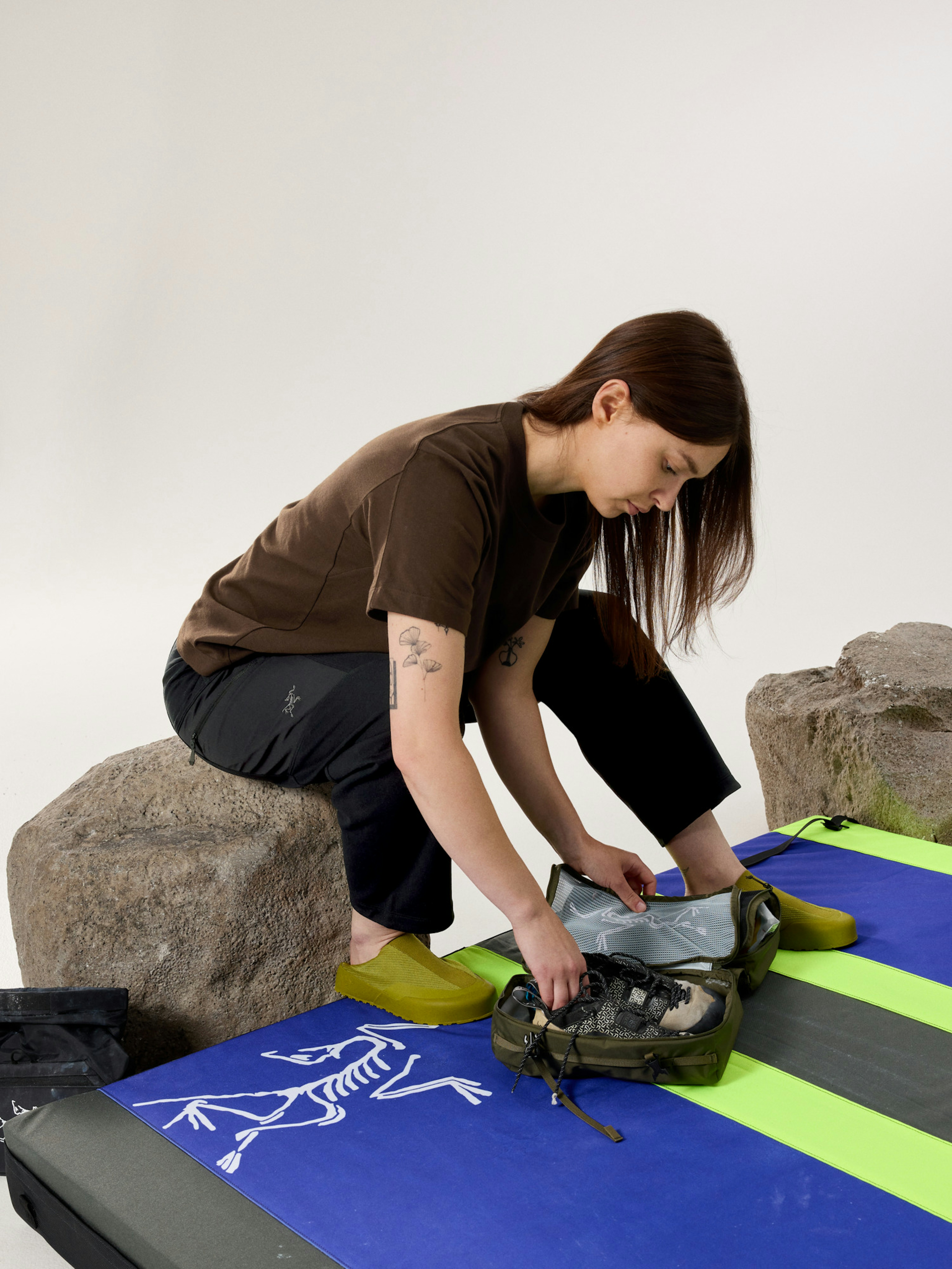 Kragg Cotton Little Bird Crew Shirt SS Women's