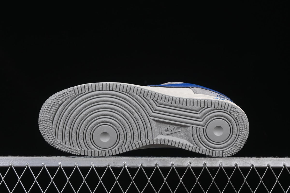 The North Face x Nike Air Force 1'07 Light Gray Blue Shoes Sneakers（Unisex）