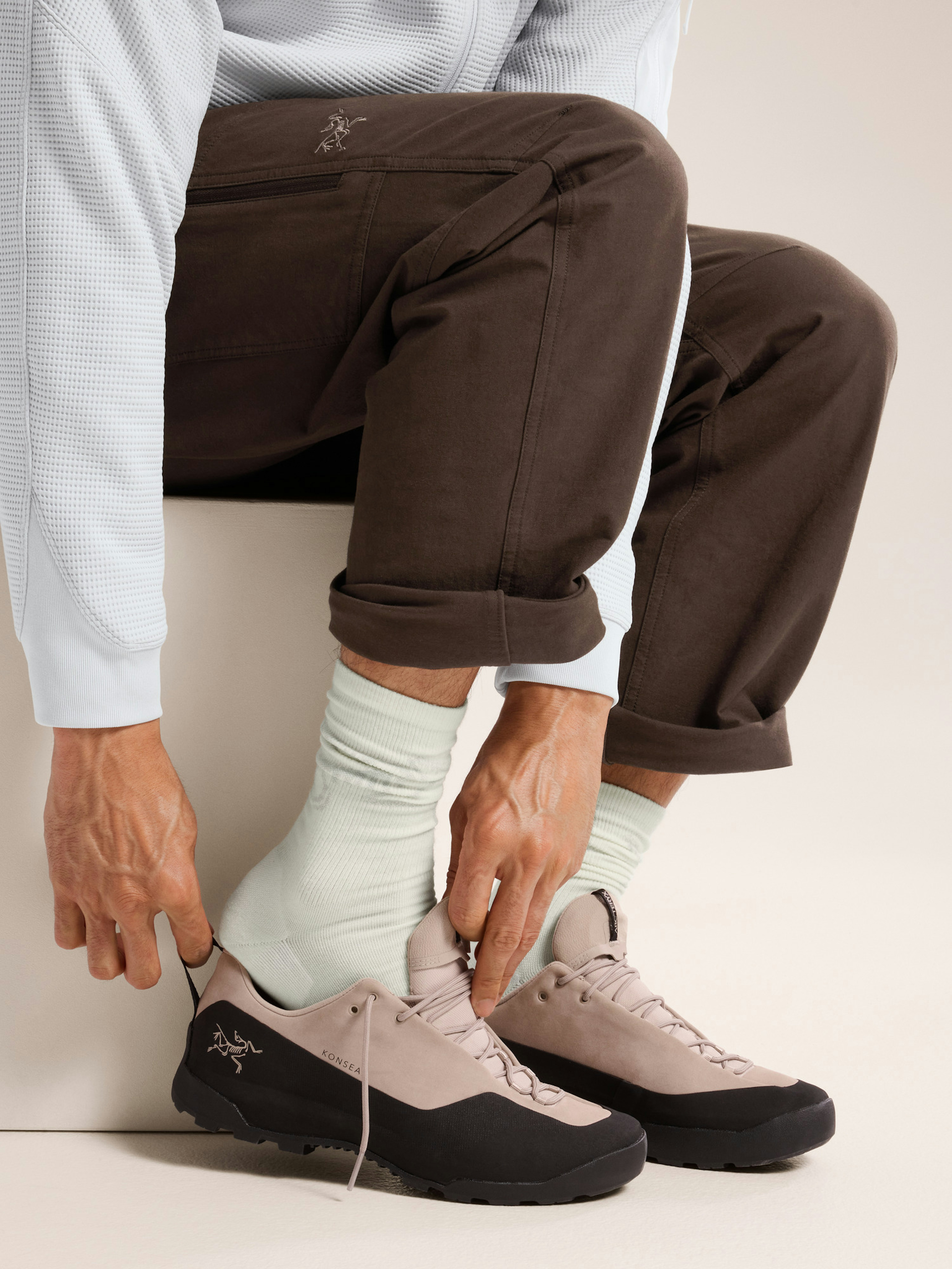 Merino Wool Mid Bird Sock