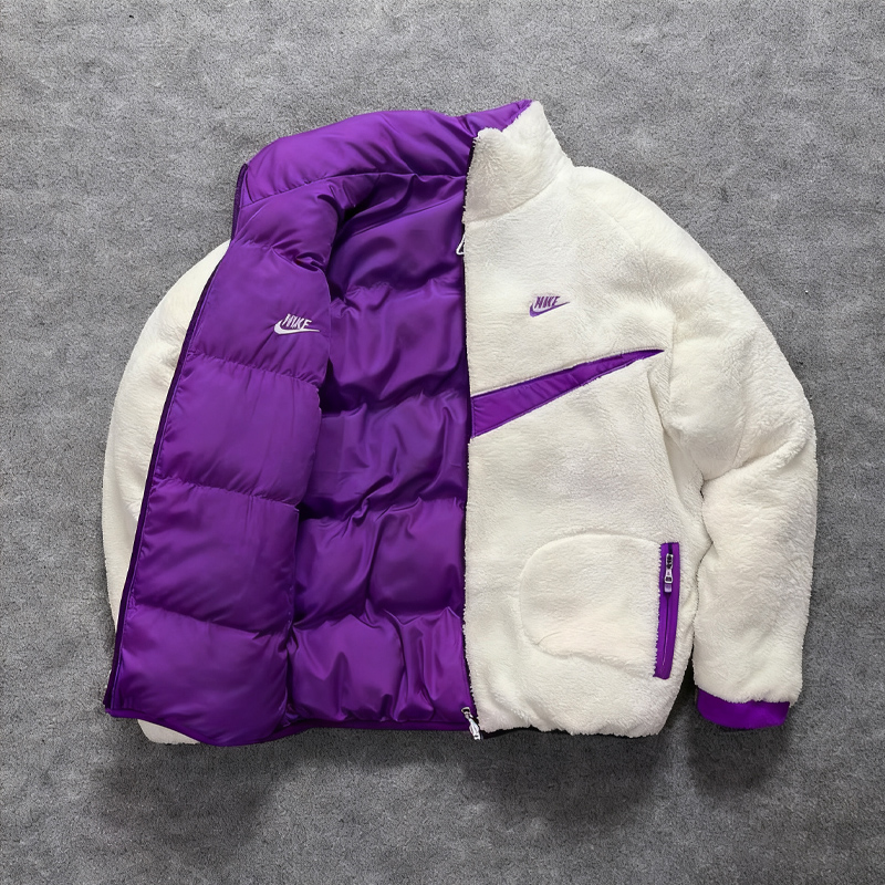 （Only 99 pieces left!）Unisex Reversible Classic Logo Insulated Jacket