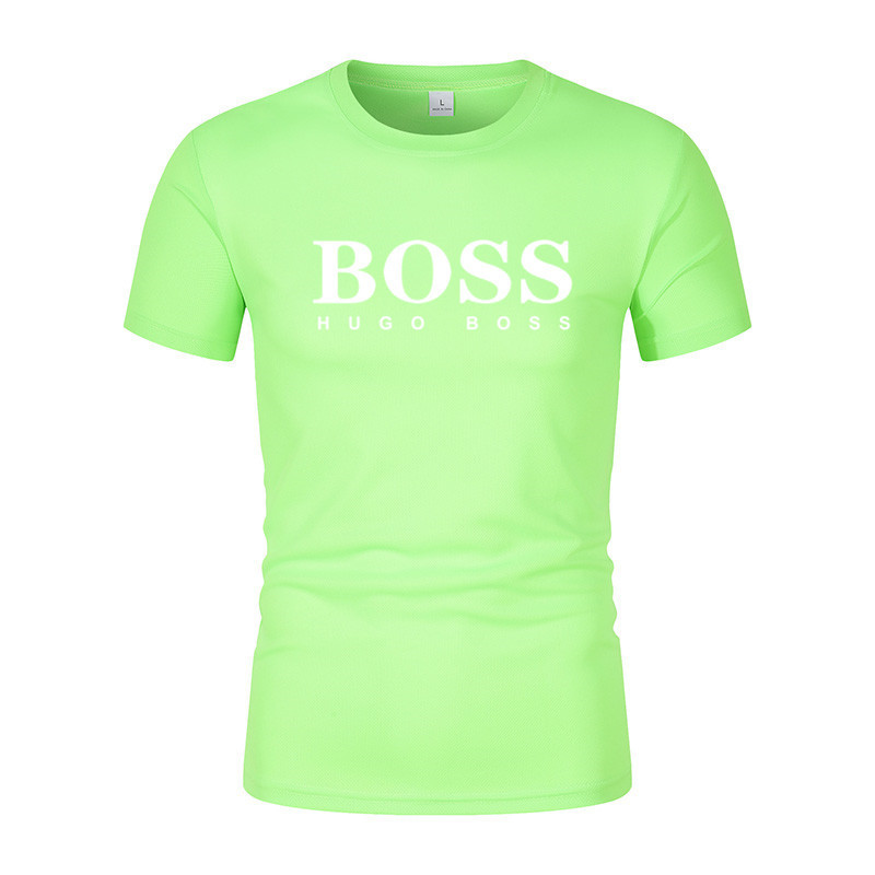 Men's Breathable T-Shirt Casual Loose Round Neck T-Shirt