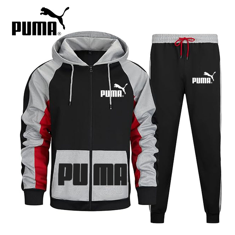 Nowe bluzy z kapturem i spodnie PUMA na jesień 2025 są wygodne i ciepłe.