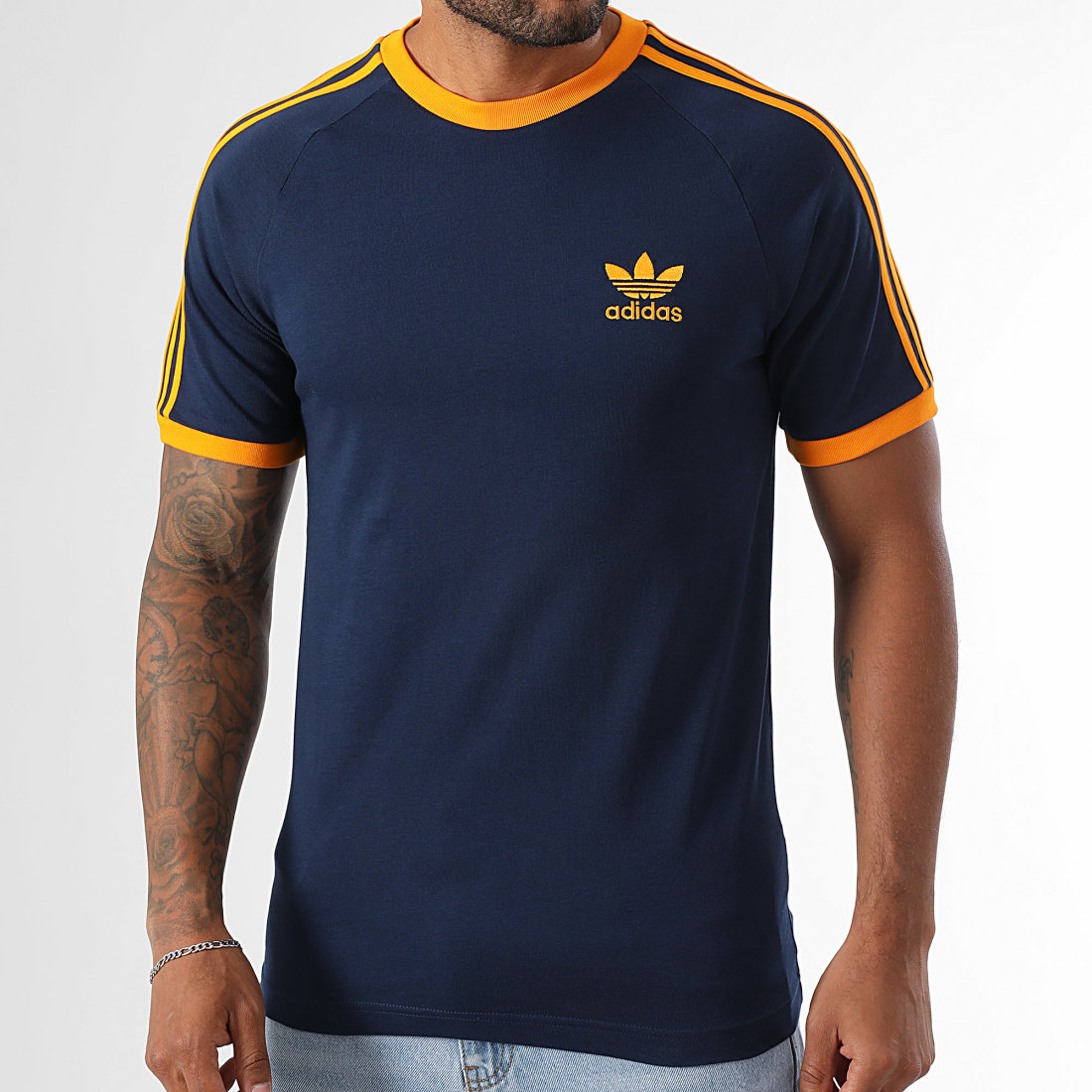 Adidas Originals Tee Shirt A Bandes 3 Stripes