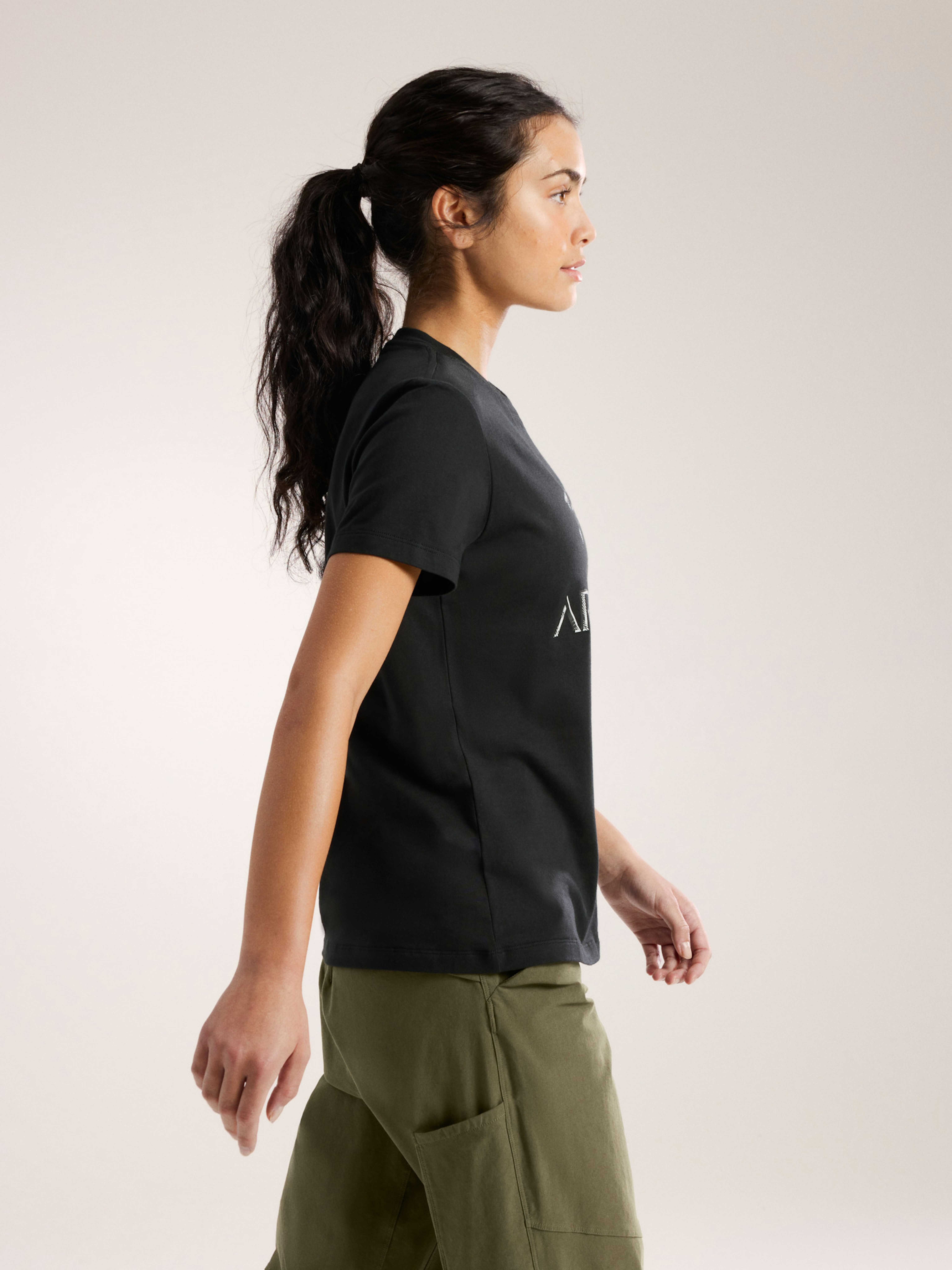 Arc'Word Cotton T-Shirt Women's