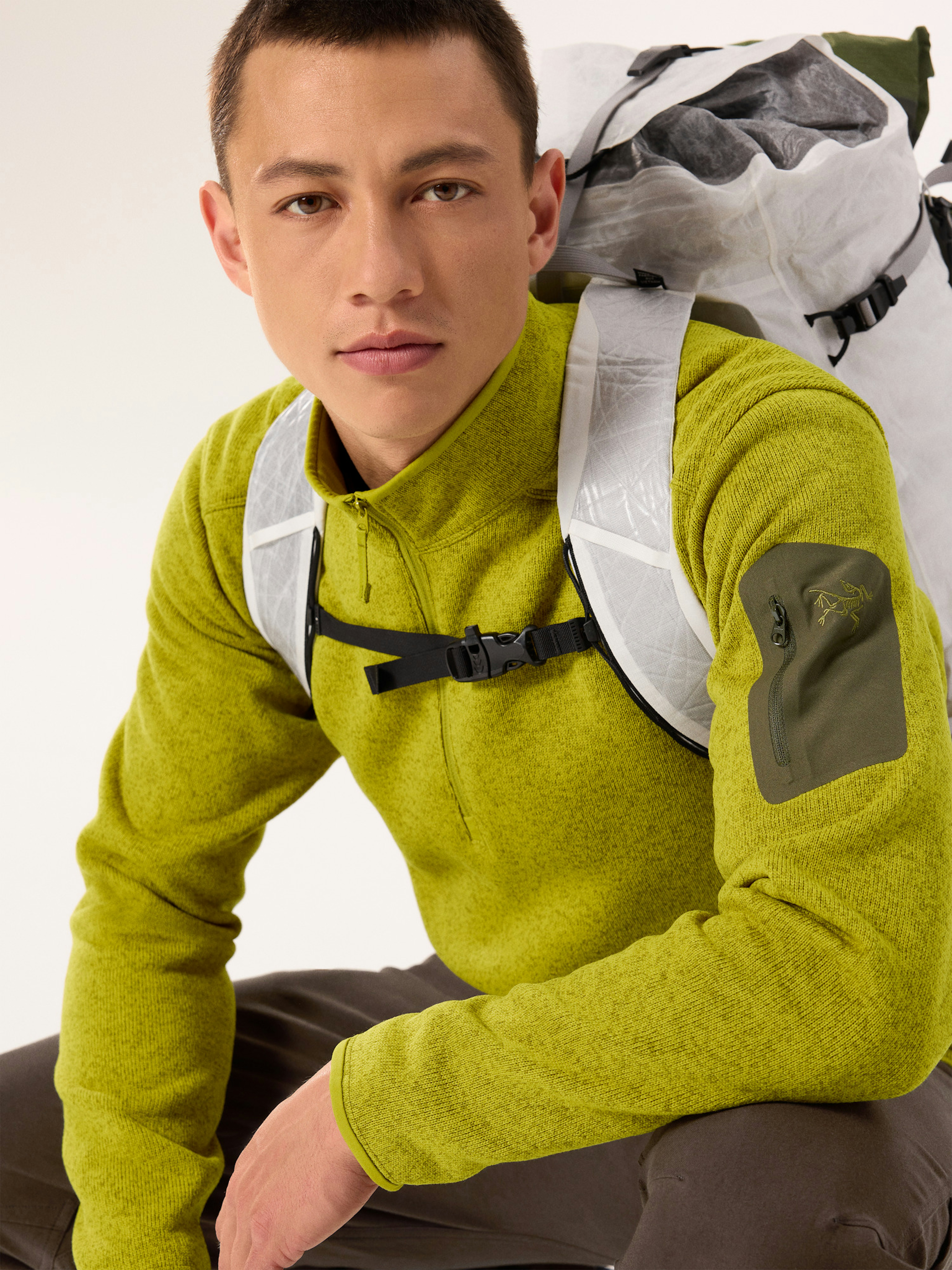 Covert 1/2 Zip Neck Men's