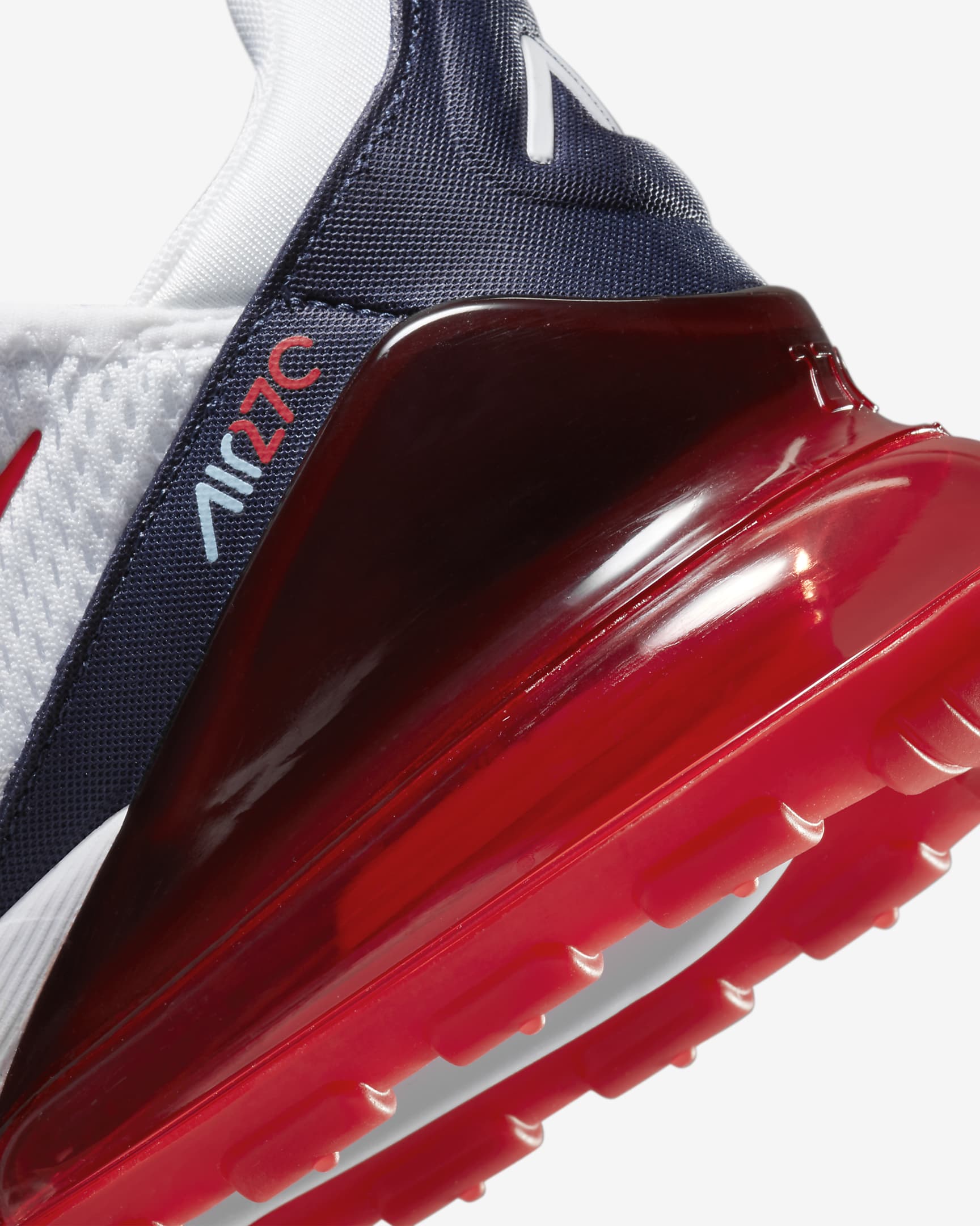 New Arrivals / White/Red/Blue Sneakers