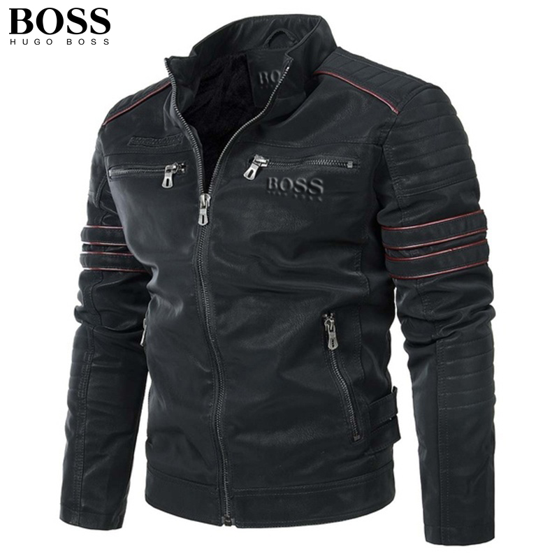 Men’s main  embroidered leather jackets, best-selling leather