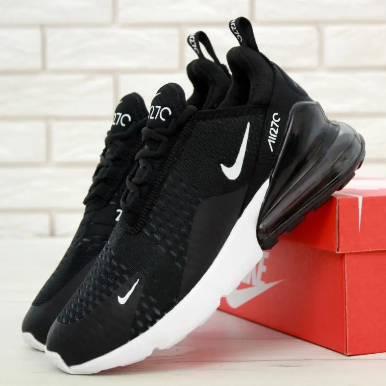 Unisex Black White Trainers