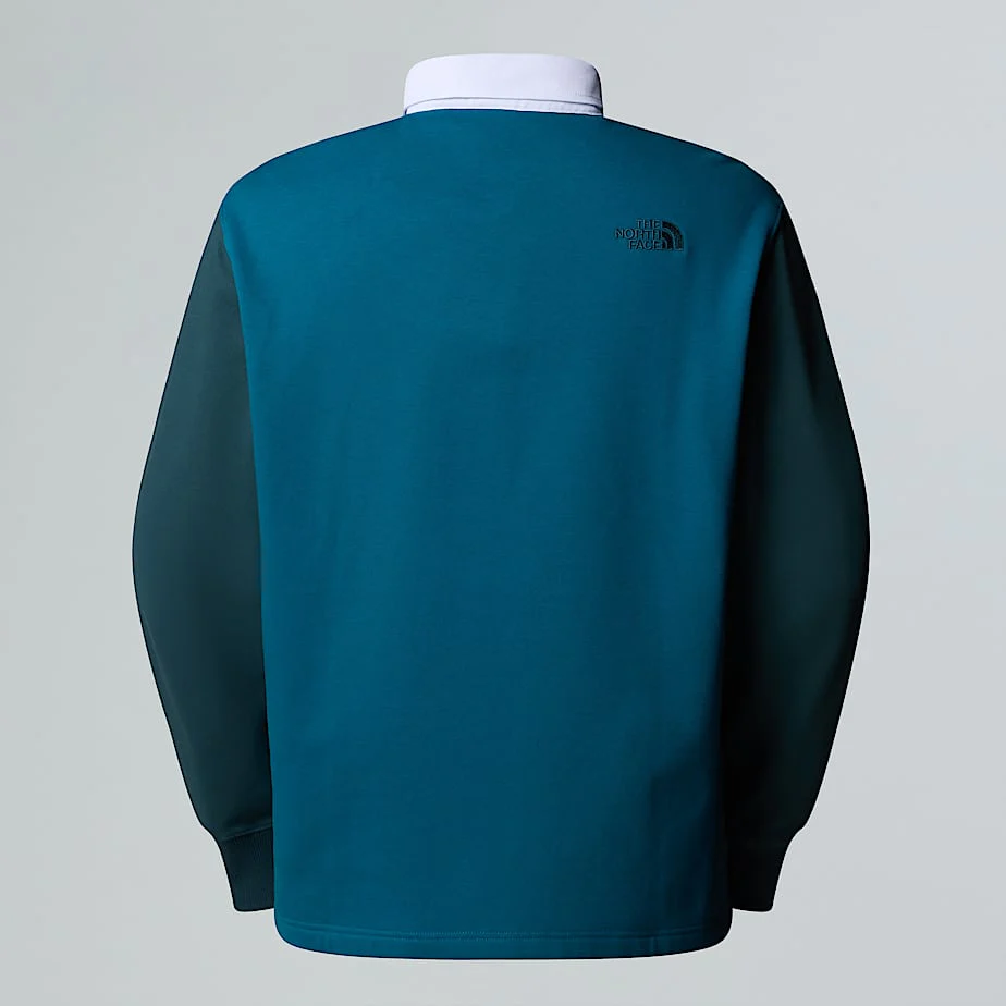 Men's Colourblock Relaxed Rugby Shirt