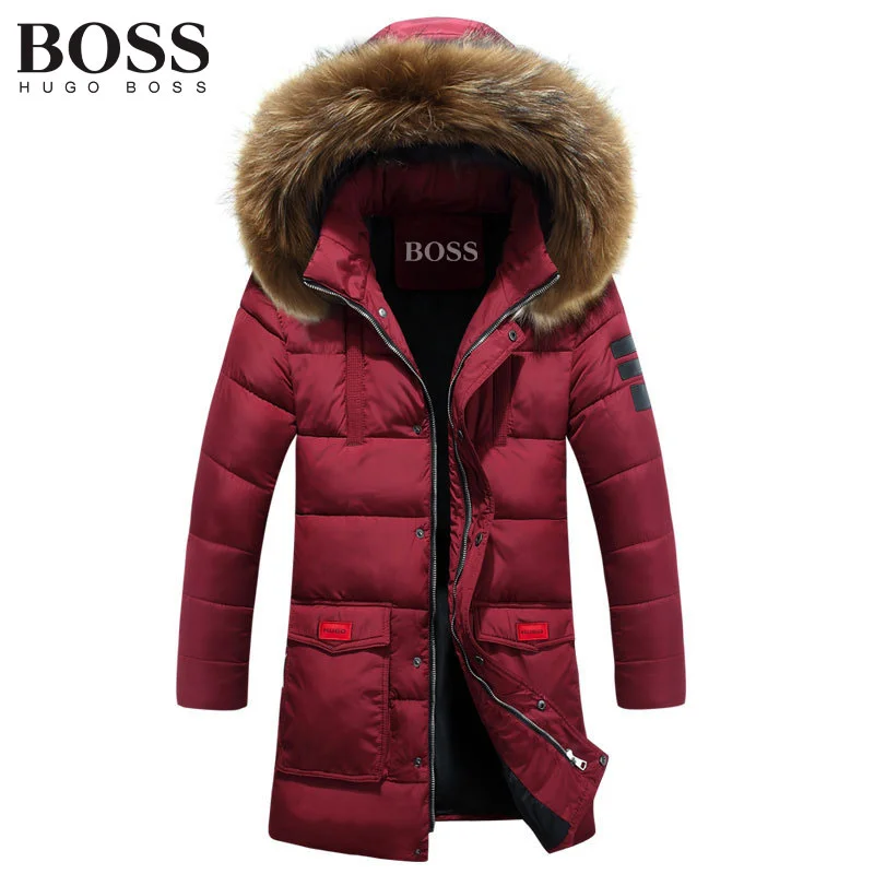 Men's winter warm and airy parka