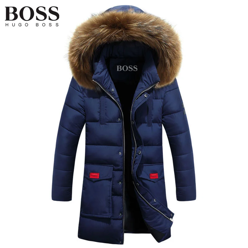 Men's winter warm and airy parka