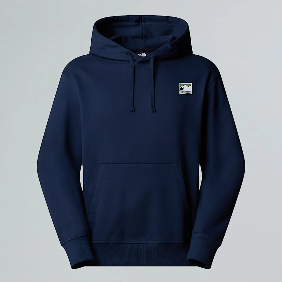 Men's Mountain Logo Relaxed Hoodie