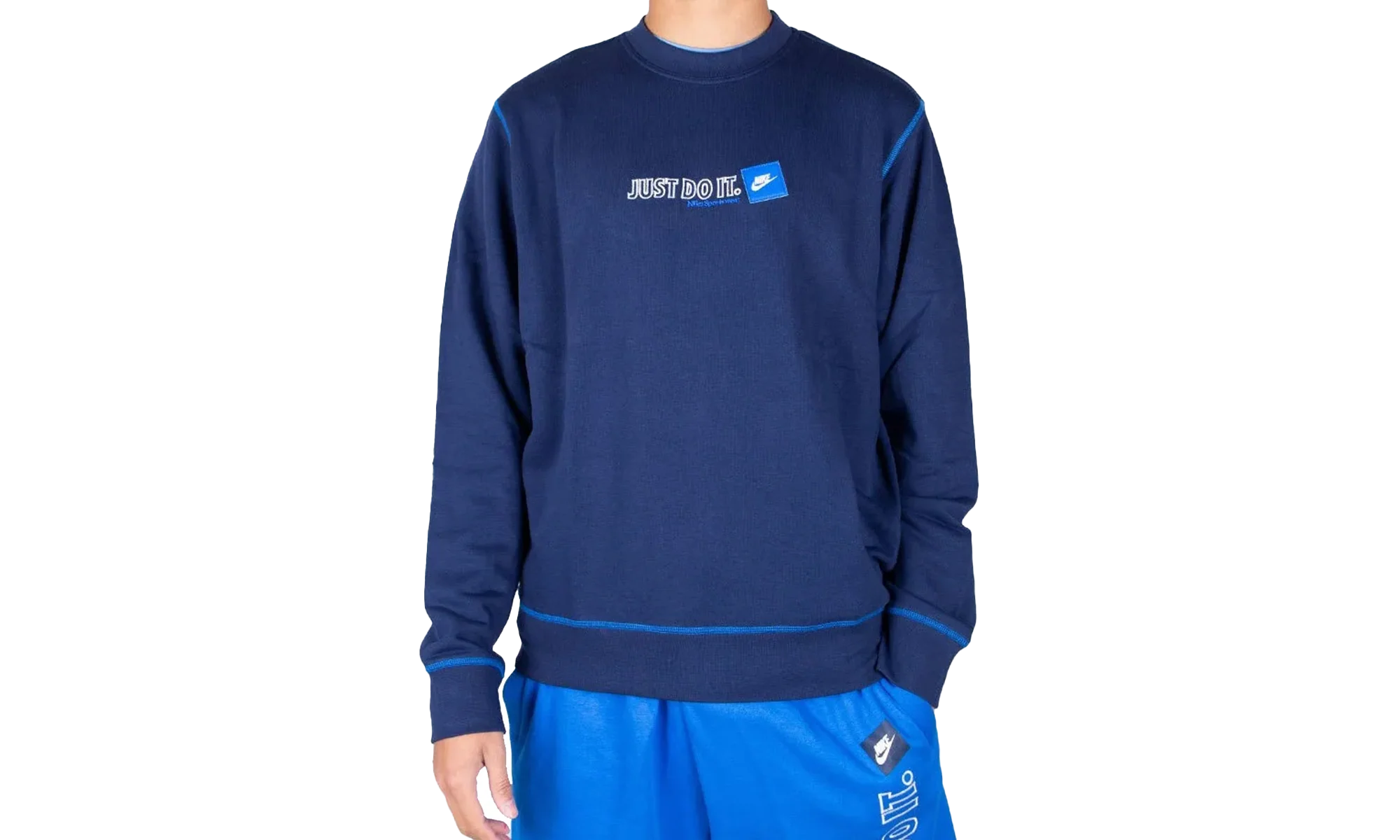 Just Do It Sweatshirt Mens Style 