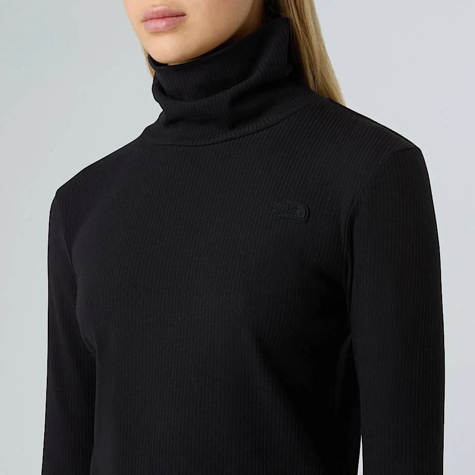 Women's Turtleneck Long-Sleeve Top