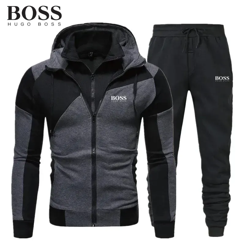 Roupas esportivas masculinas de outono e inverno