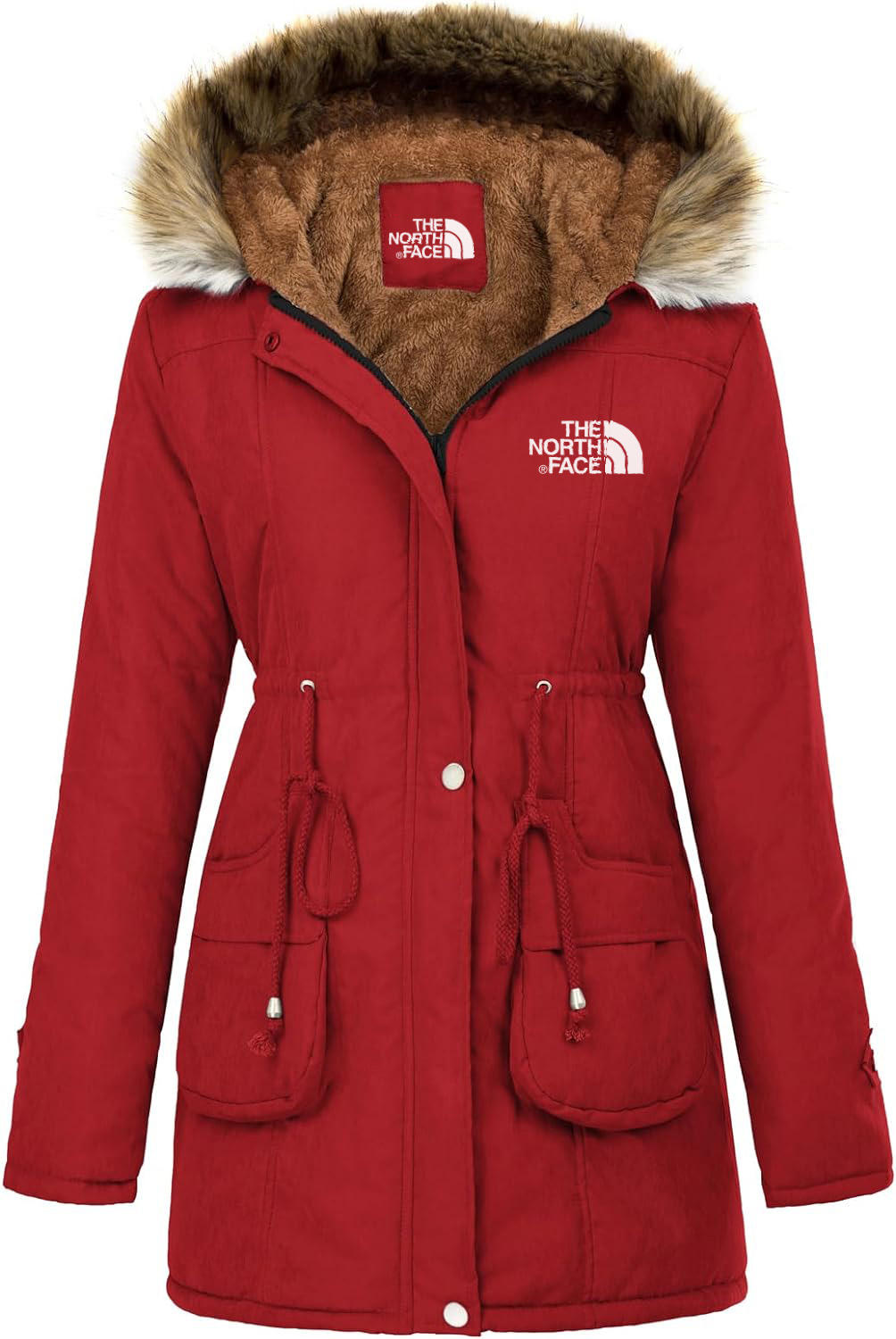 Winter Wool Women's Parka Jacket