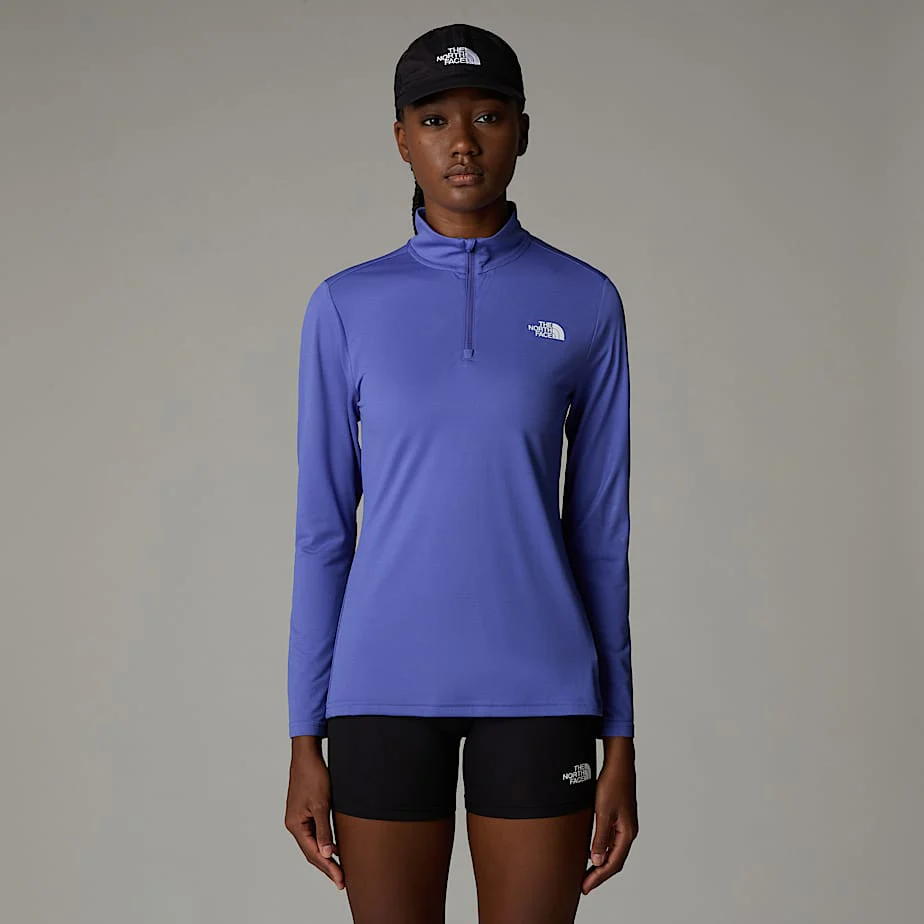 Women's Flex Slim 1/4 Zip Long-Sleeve Top