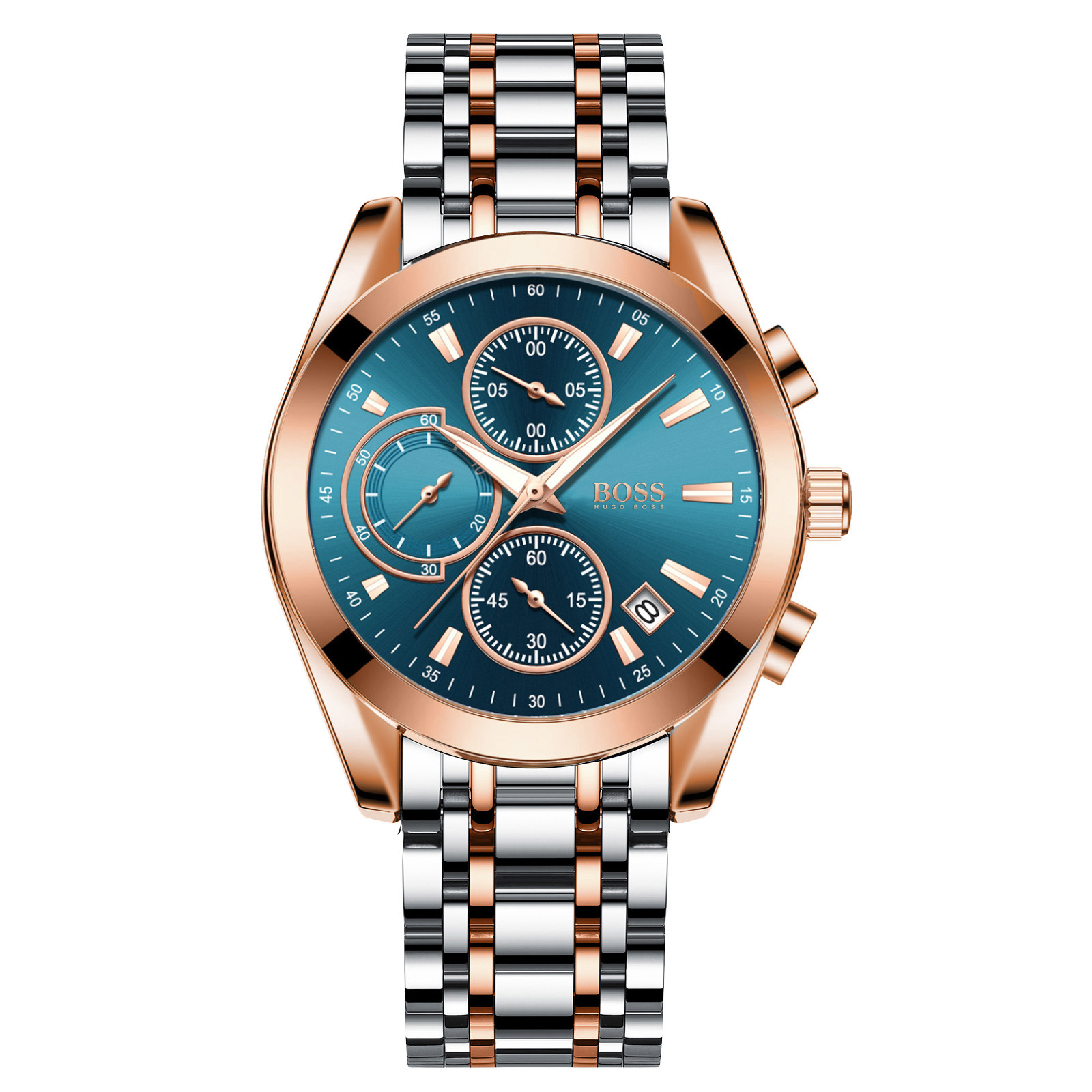 Moška nepremočljiva večnamenska svetleča moška ura