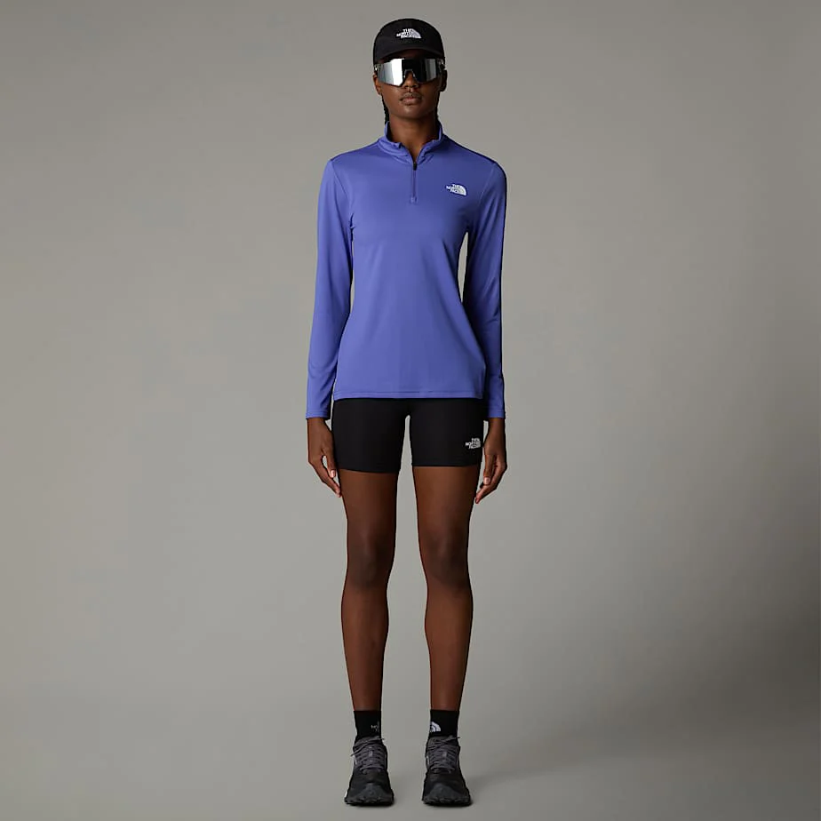 Women's Flex Slim 1/4 Zip Long-Sleeve Top